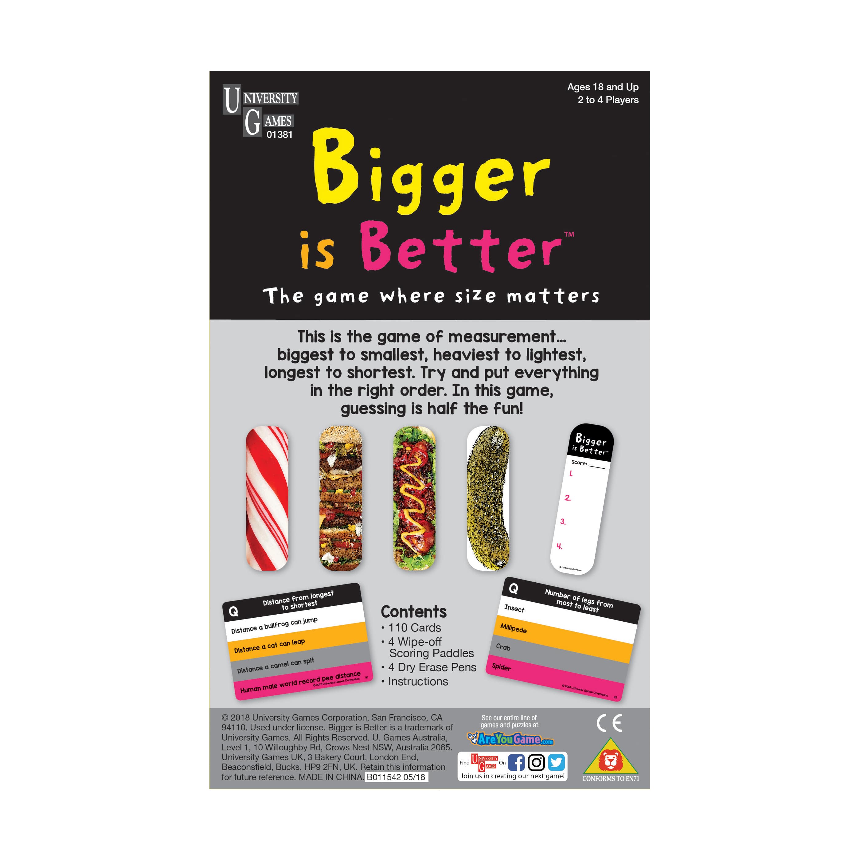 Bigger is Better Game