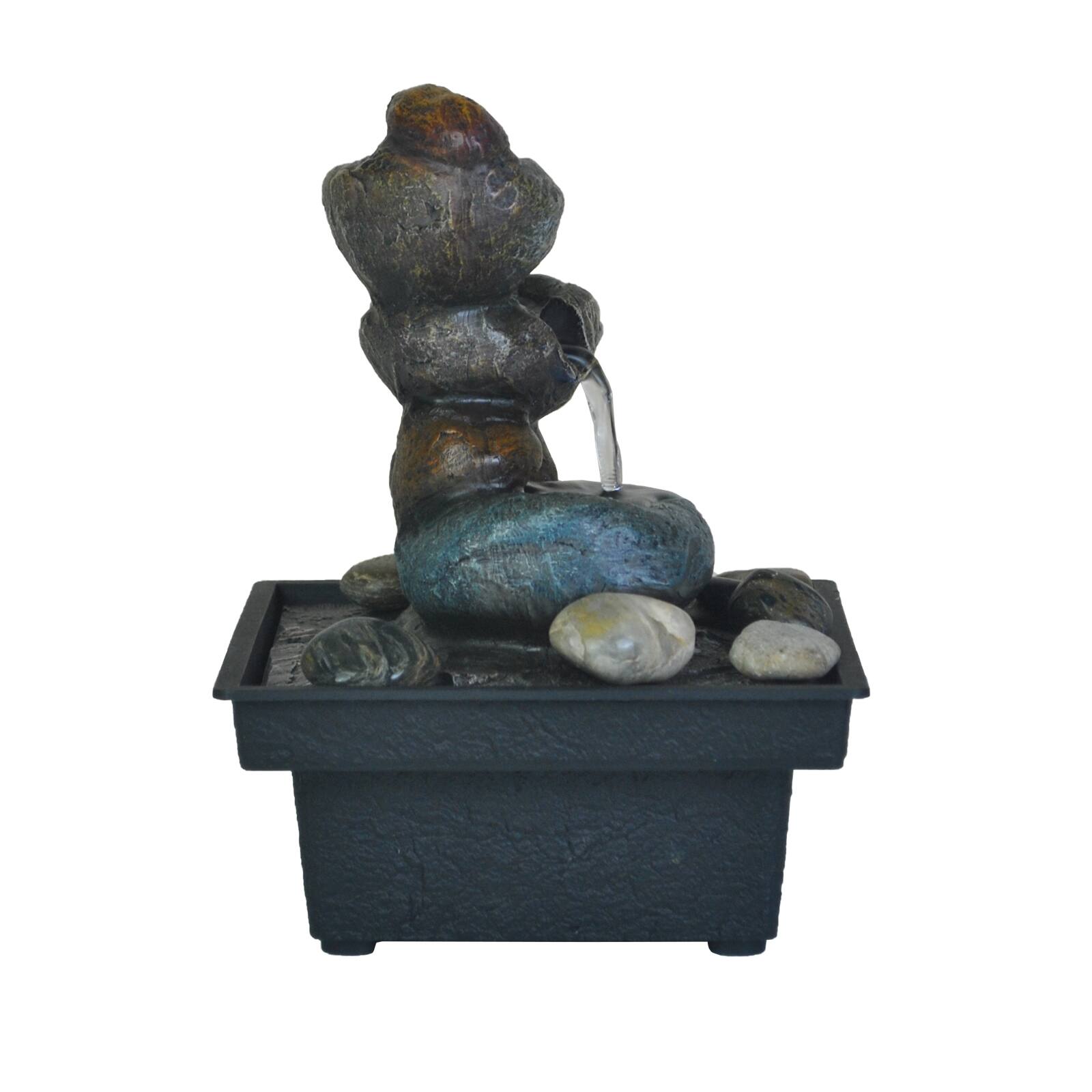 Shop for the 7" Mini LED Rock Water Fountain by Ashland® at Michaels