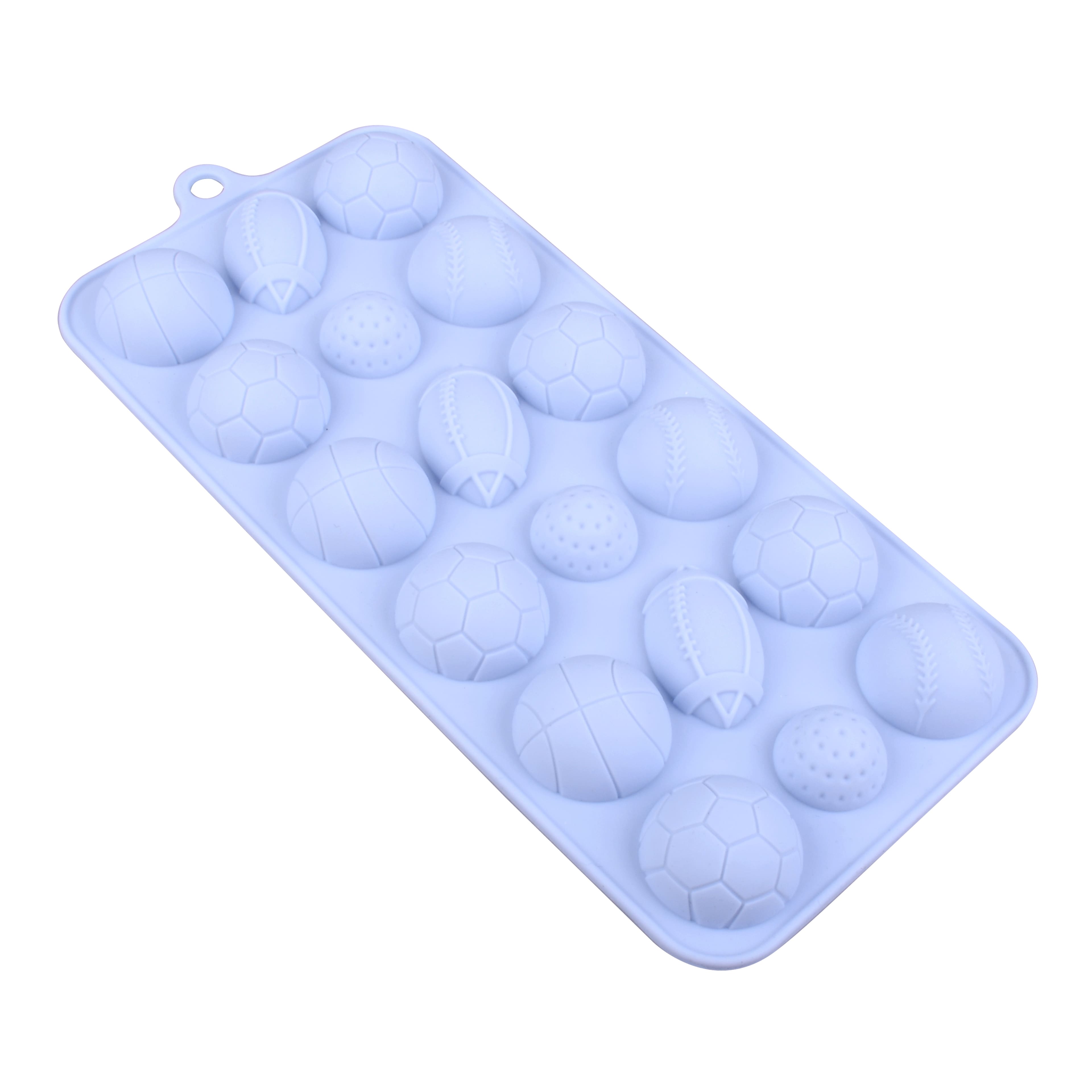 Sports Balls Silicone Candy Mold by Makery&#x2122;