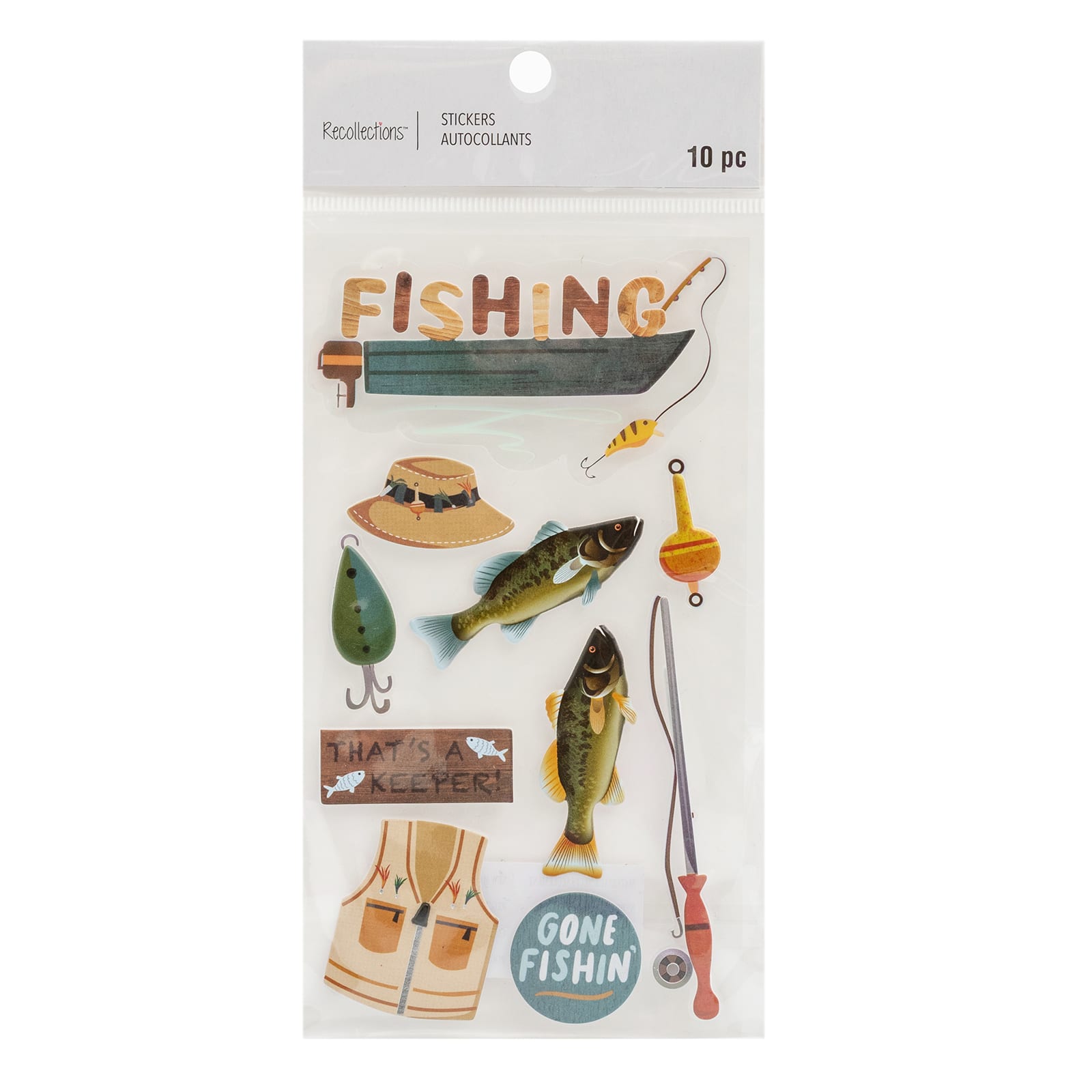 Fishing Stickers by Recollections&#x2122;