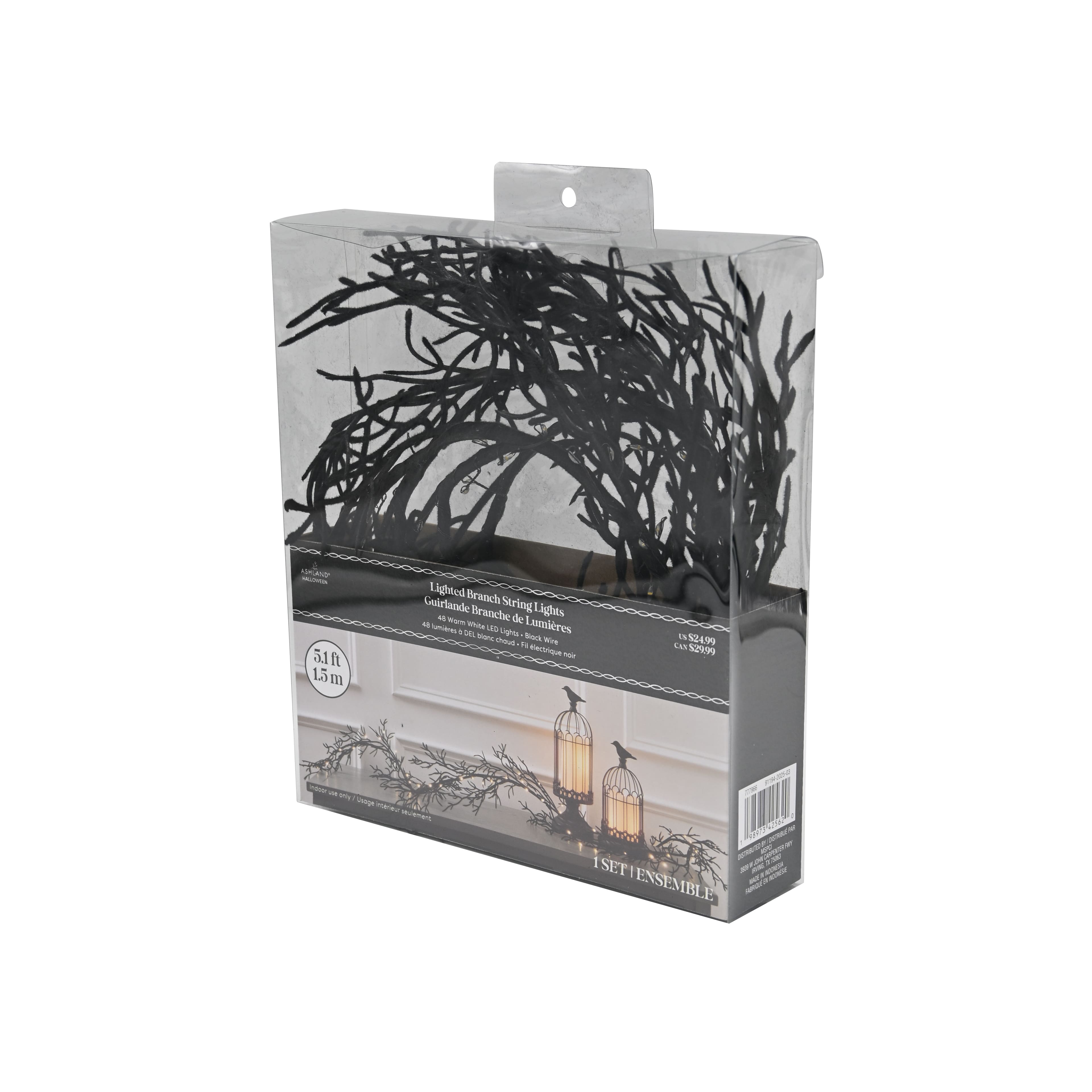 5ft. Warm White LED Lighted Branch String Lights by Ashland&#xAE;