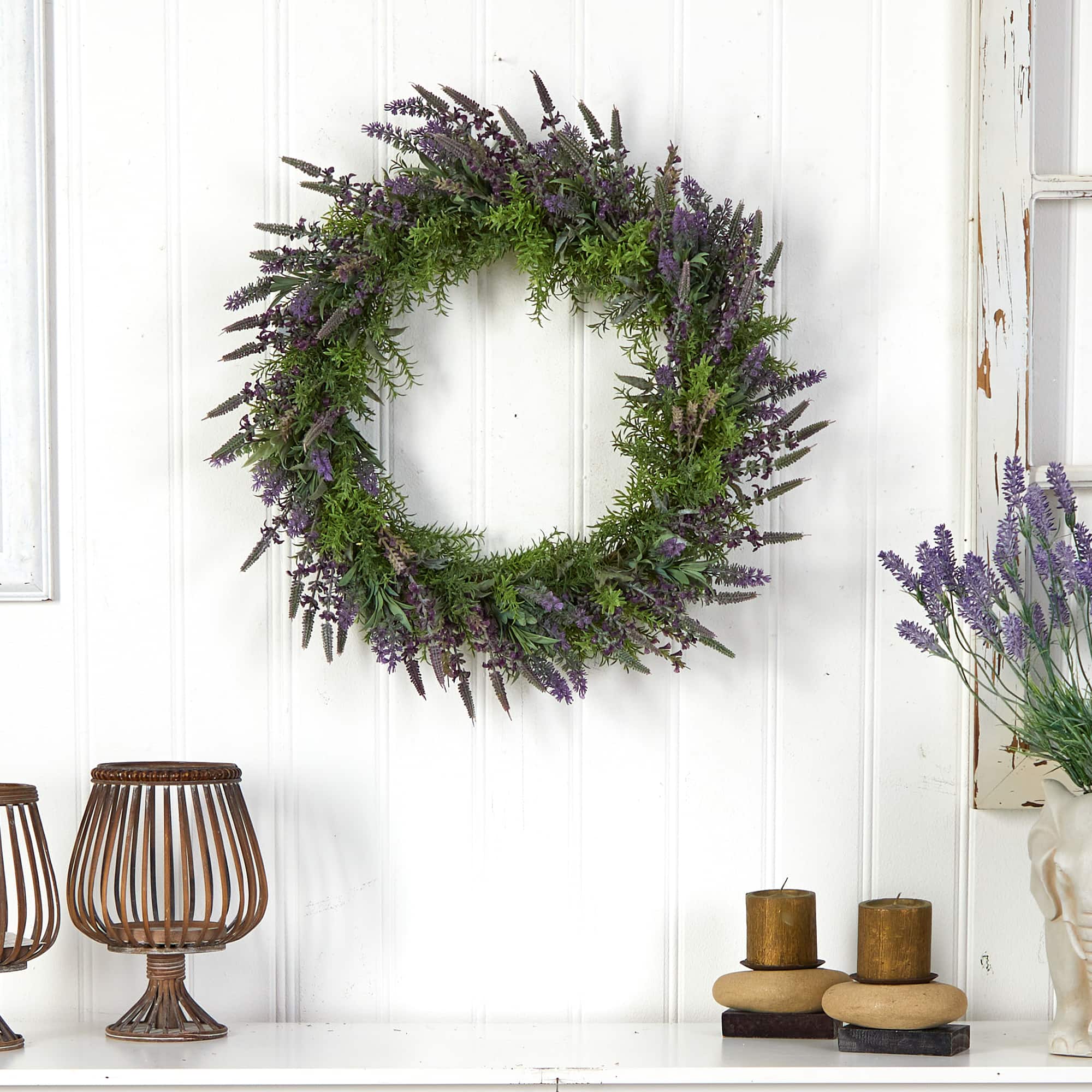 24&#x22; Lavender Wreath