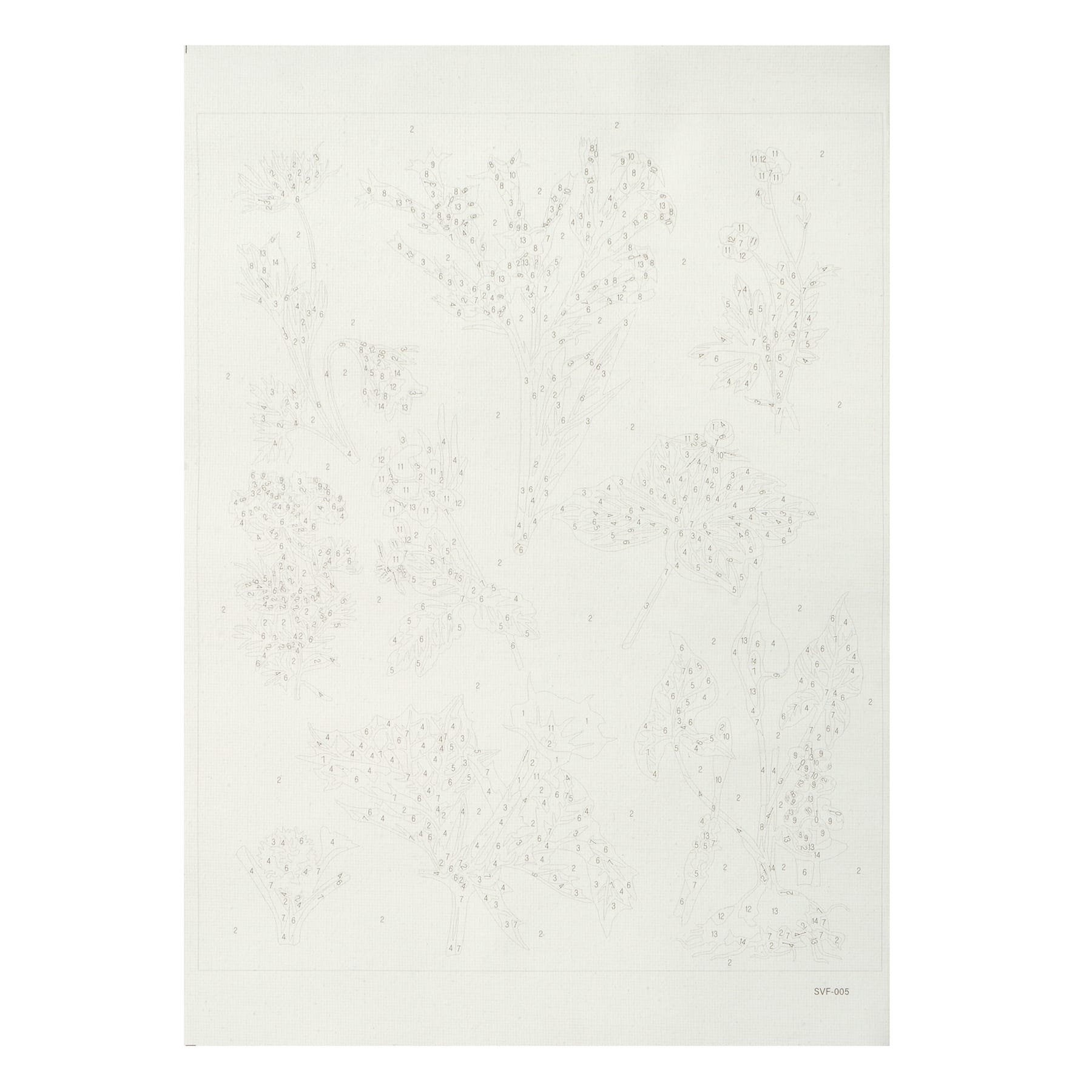 8&#x22; x 10&#x22; Vintage Flowers Paint-by-Number Kit with Wood Display Hanger by Artist&#x27;s Loft&#xAE;