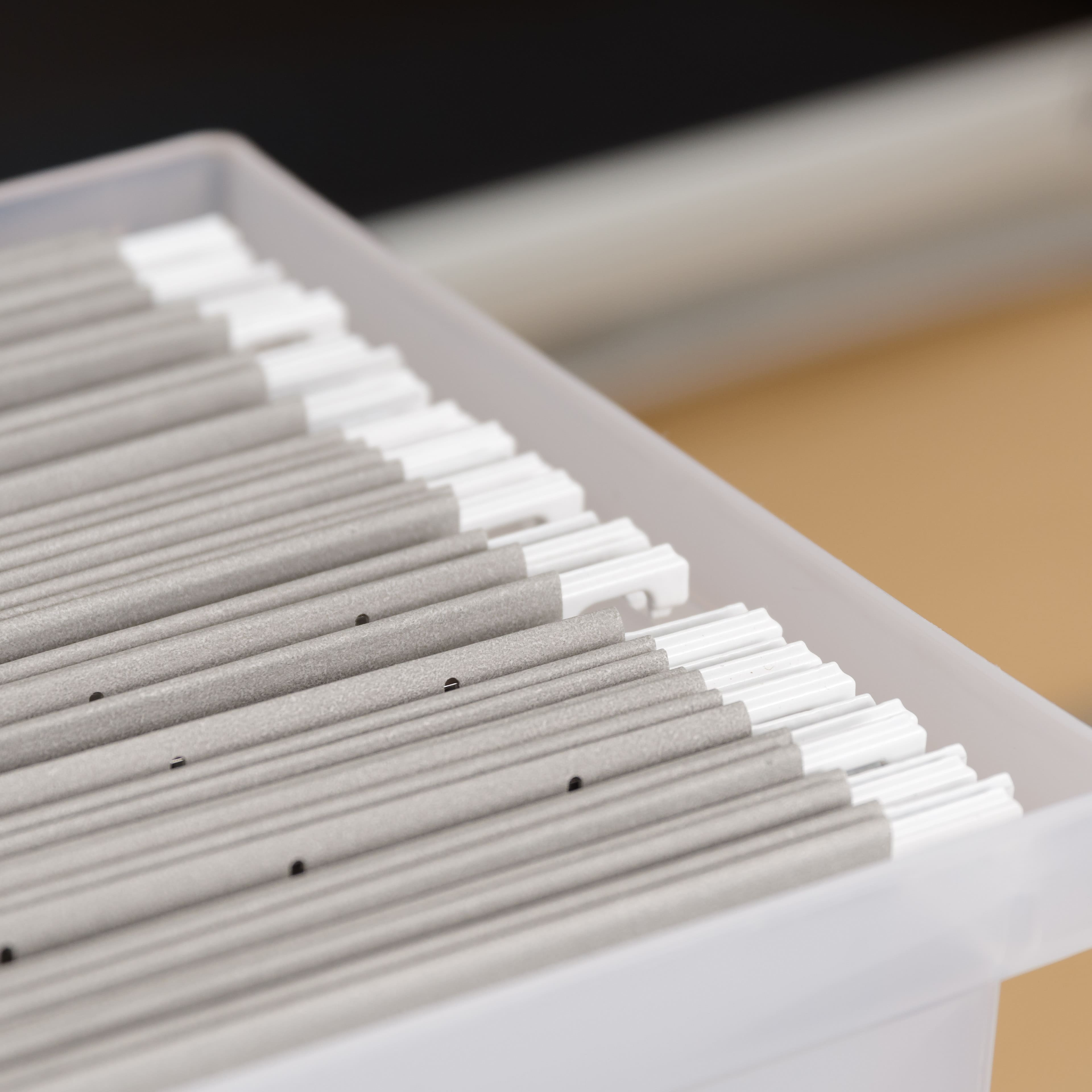IRIS&#xAE; Medium Open Top Plastic File Box
