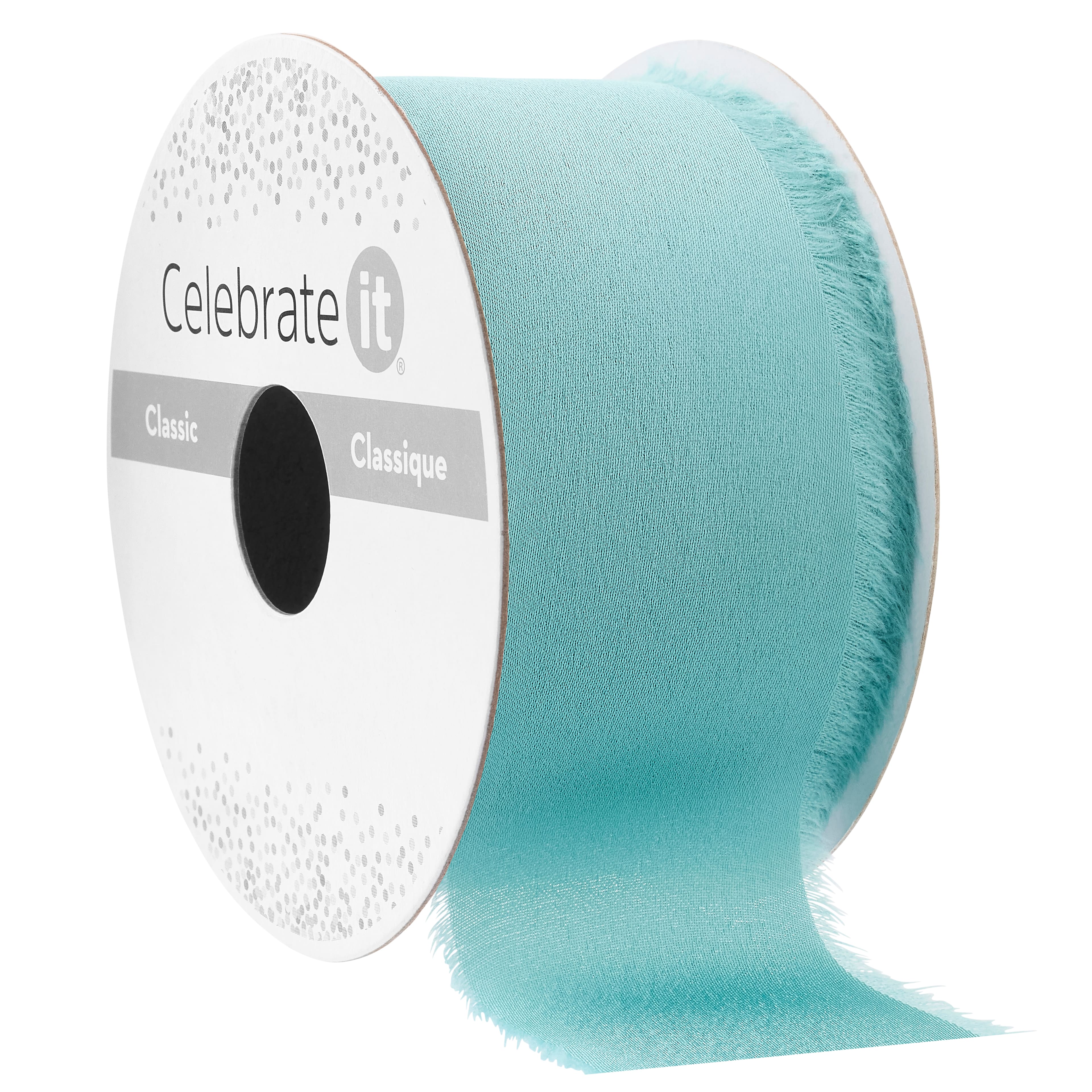 1.5" x 3yd. Frayed Edge Ribbon by Celebrate It™ Classic