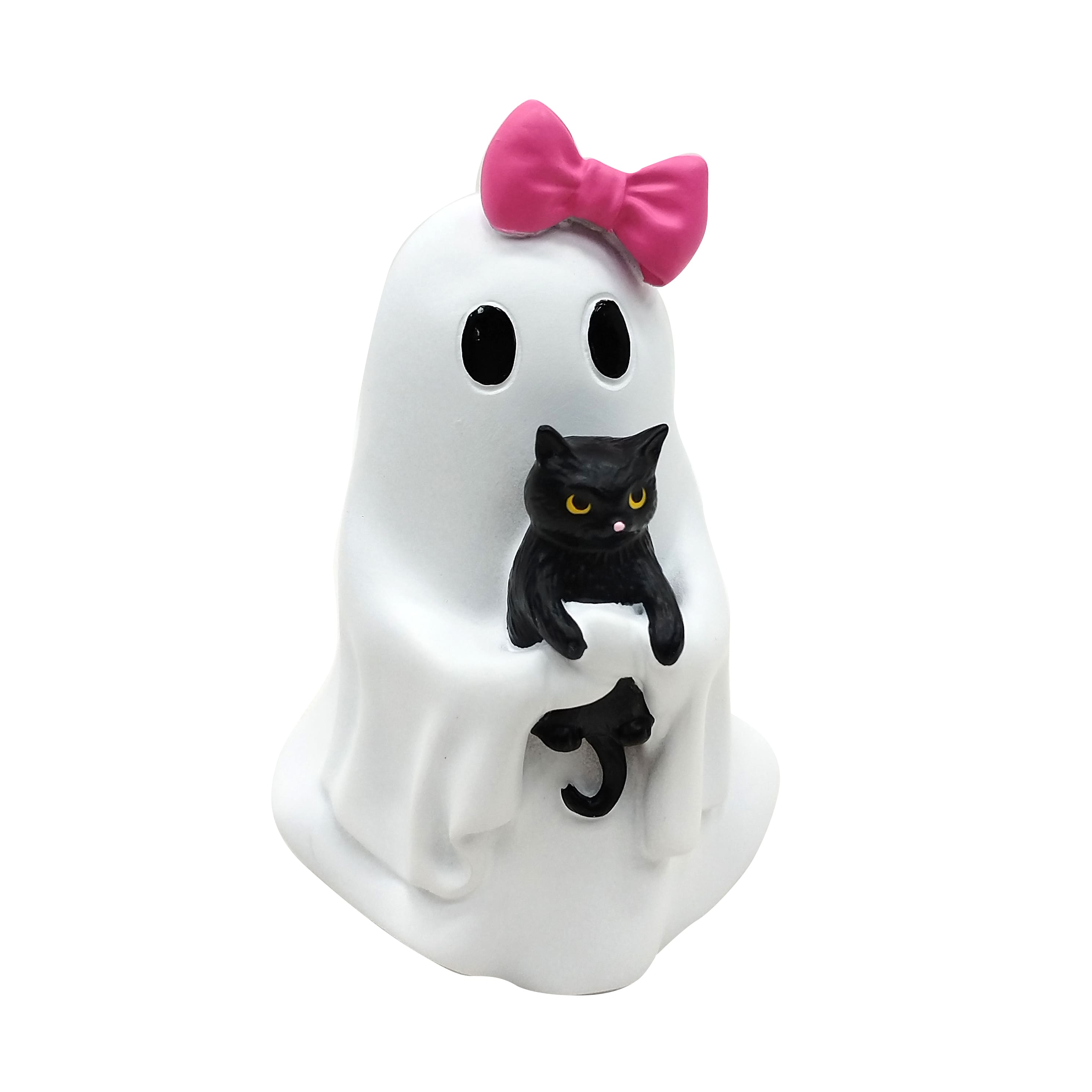 5" Ghost Holding Black Cat Tabletop Décor by Ashland®