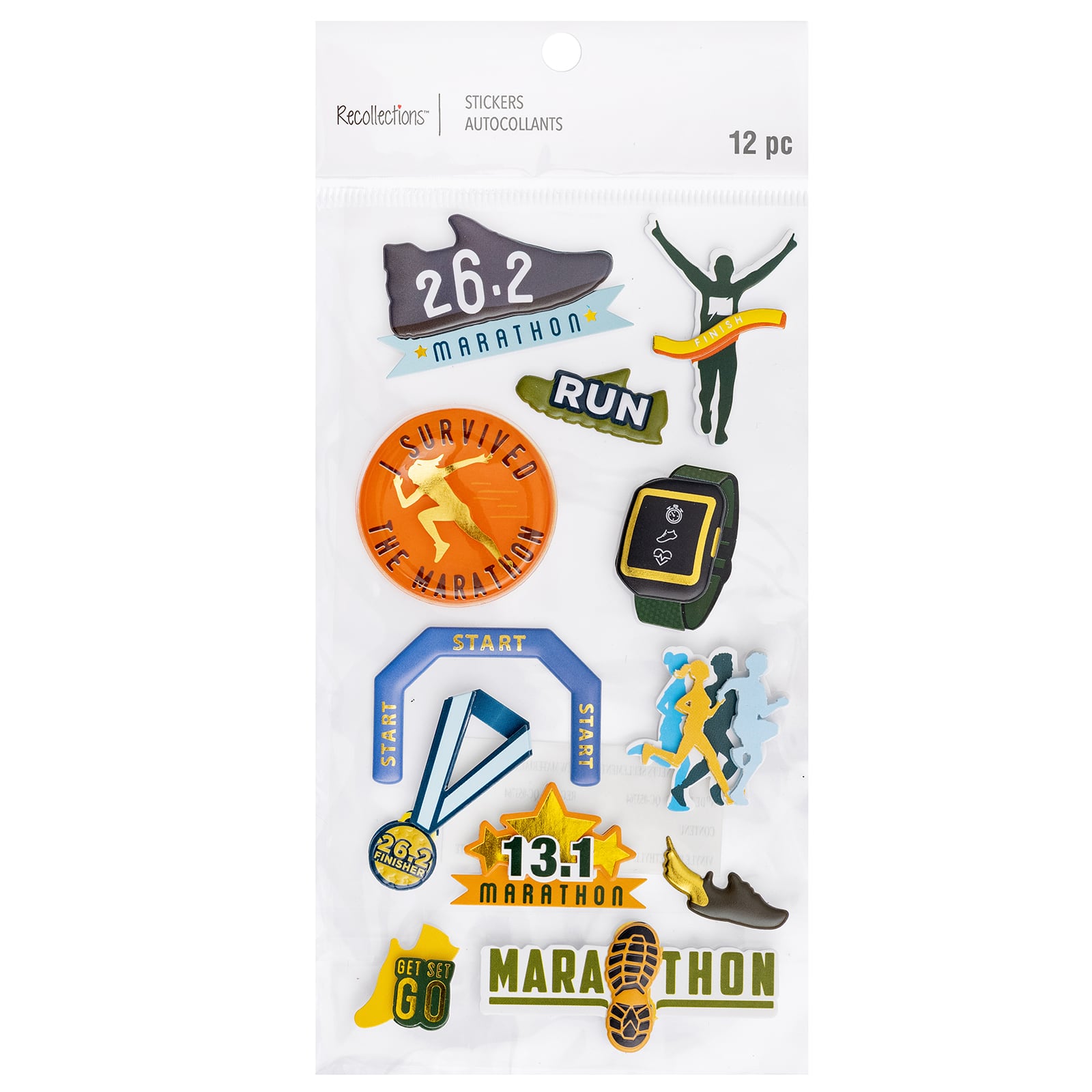 Marathon Running Stickers by Recollections™ | Michaels