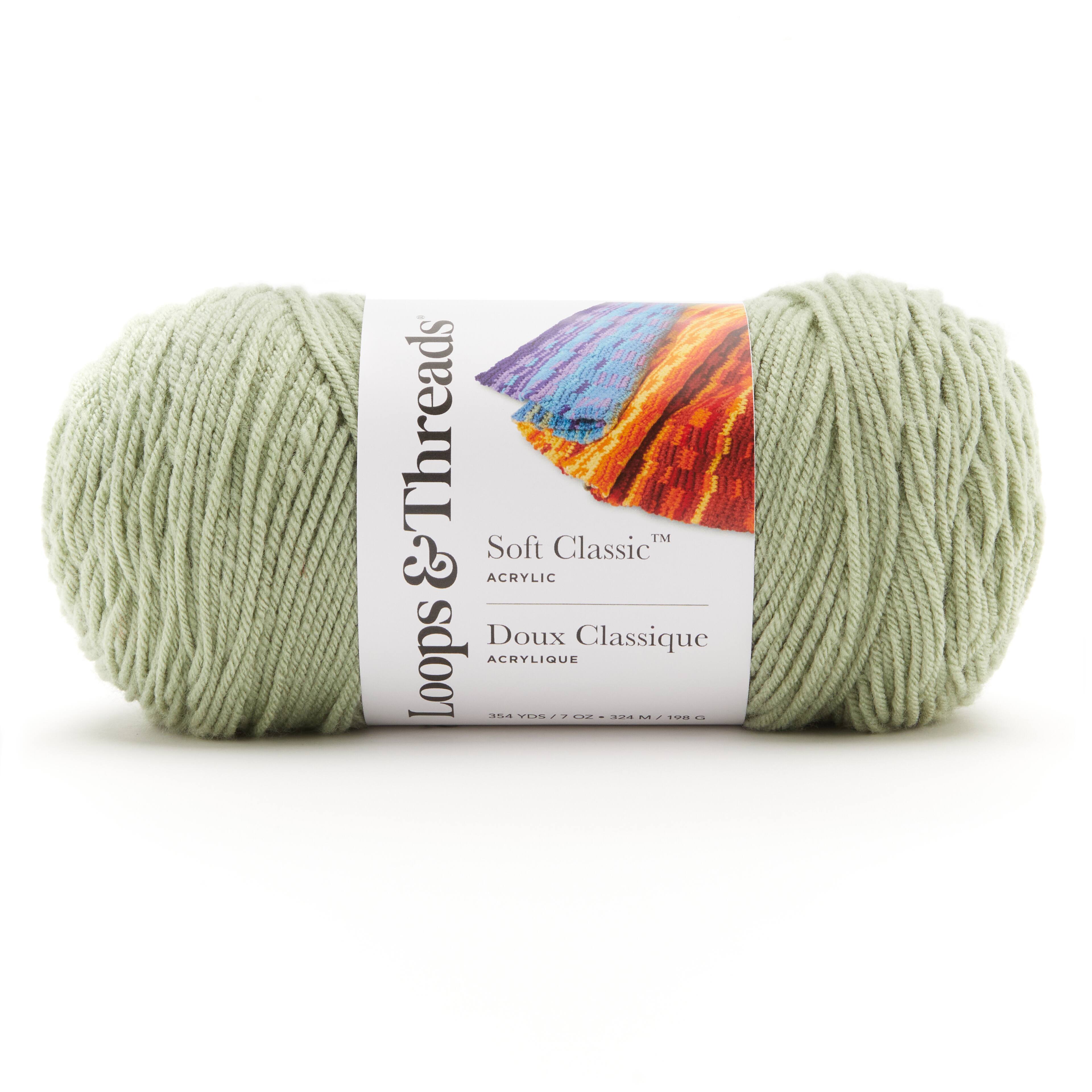 Soft Classic™ Solid Yarn by Loops & Threads®