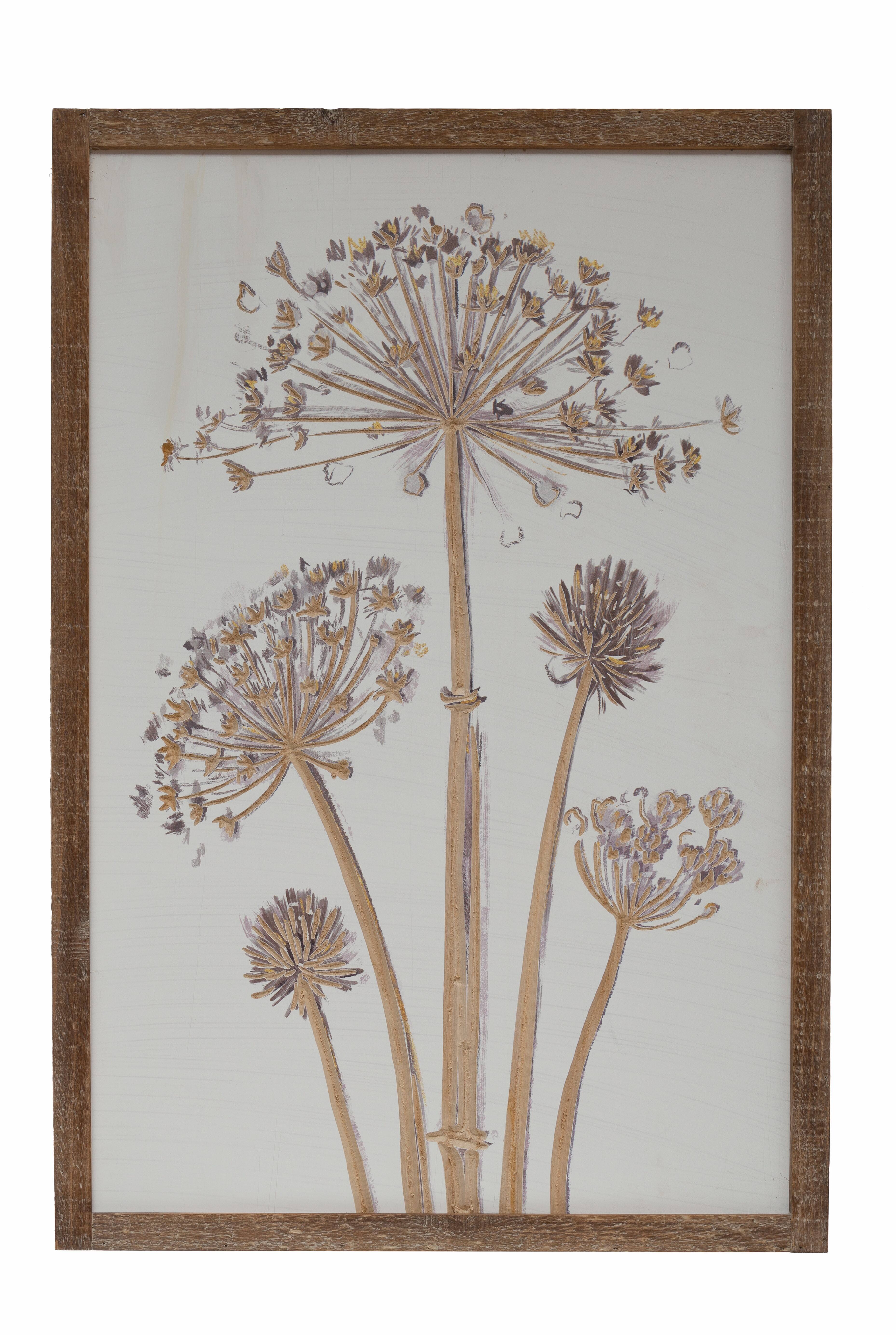 Hello Honey® Engraved Wood Wall Décor with Flower Set