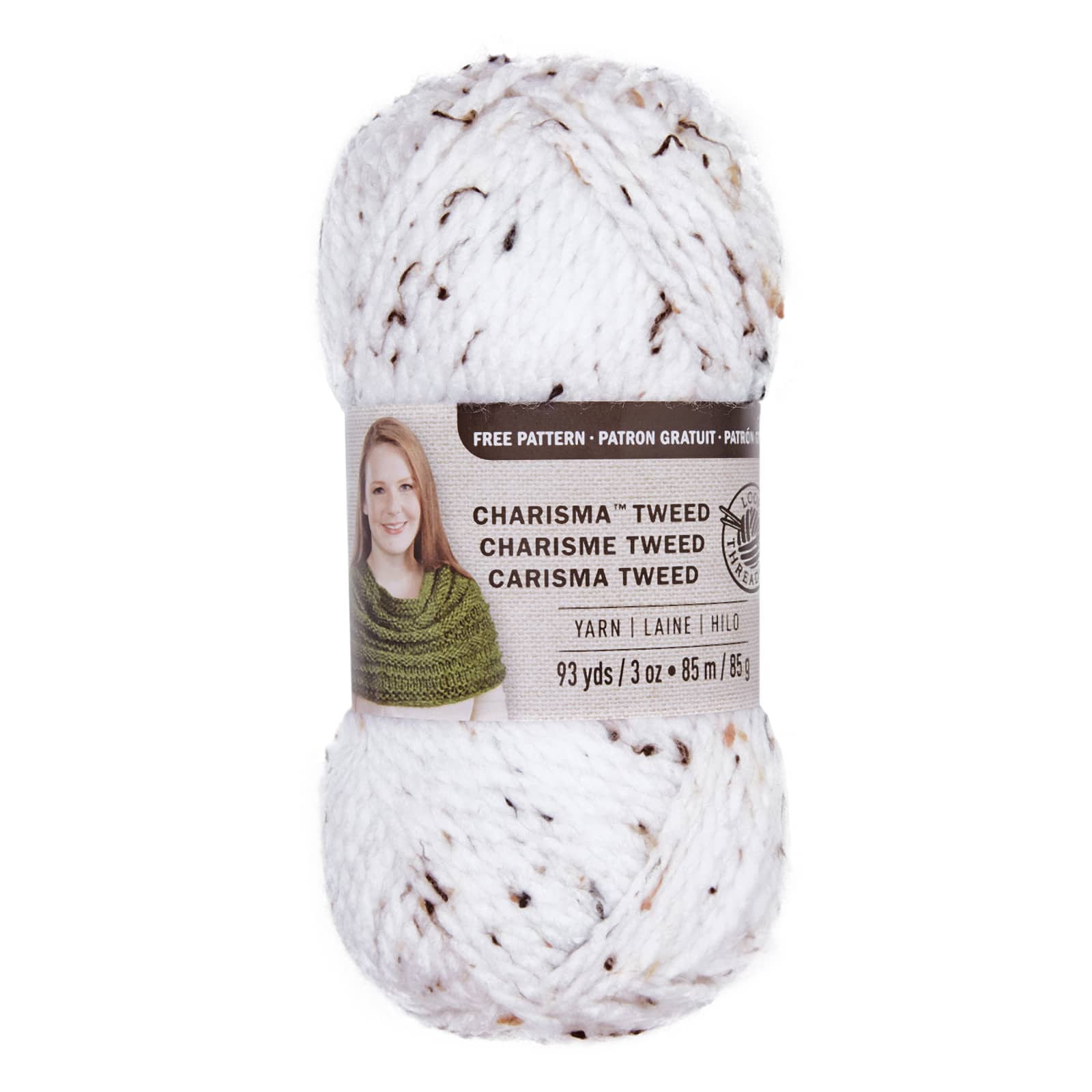 6 Pack: Charisma™ Tweed Yarn by Loops & Threads®