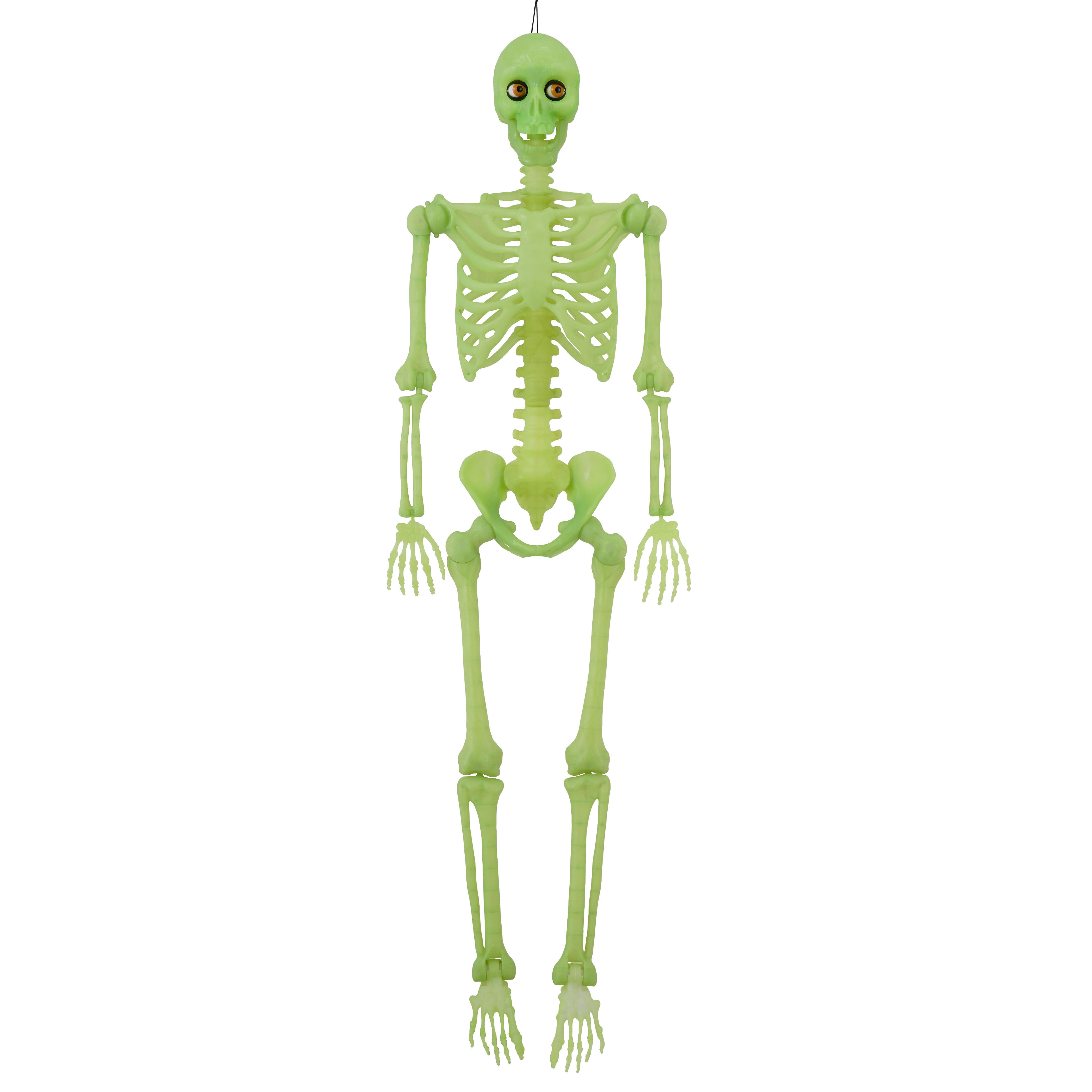 5ft. LED Glow-in-the-Dark Animated Skeleton by Ashland&#xAE;