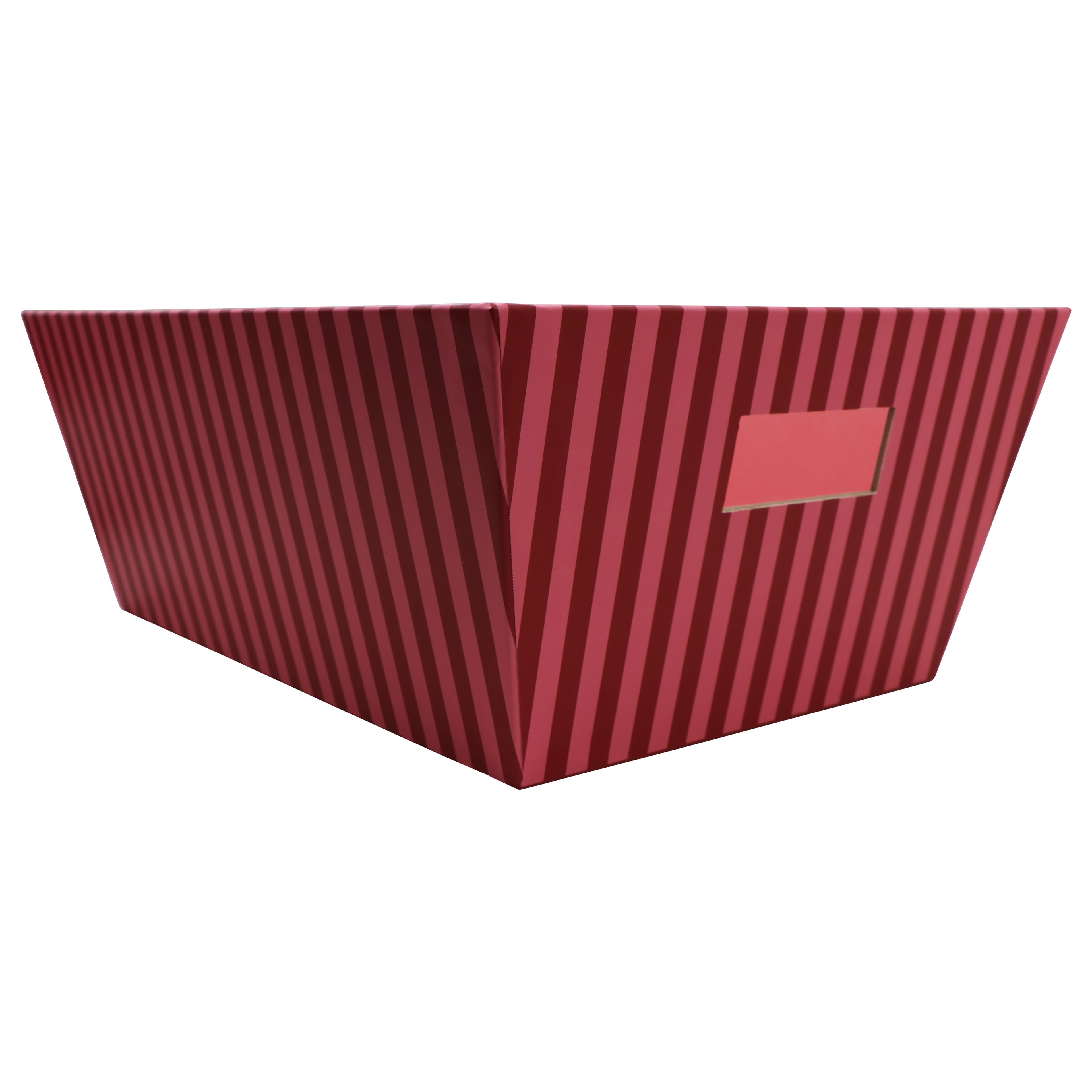 Large Pink Stripe Gift Bin by Ashland&#xAE;