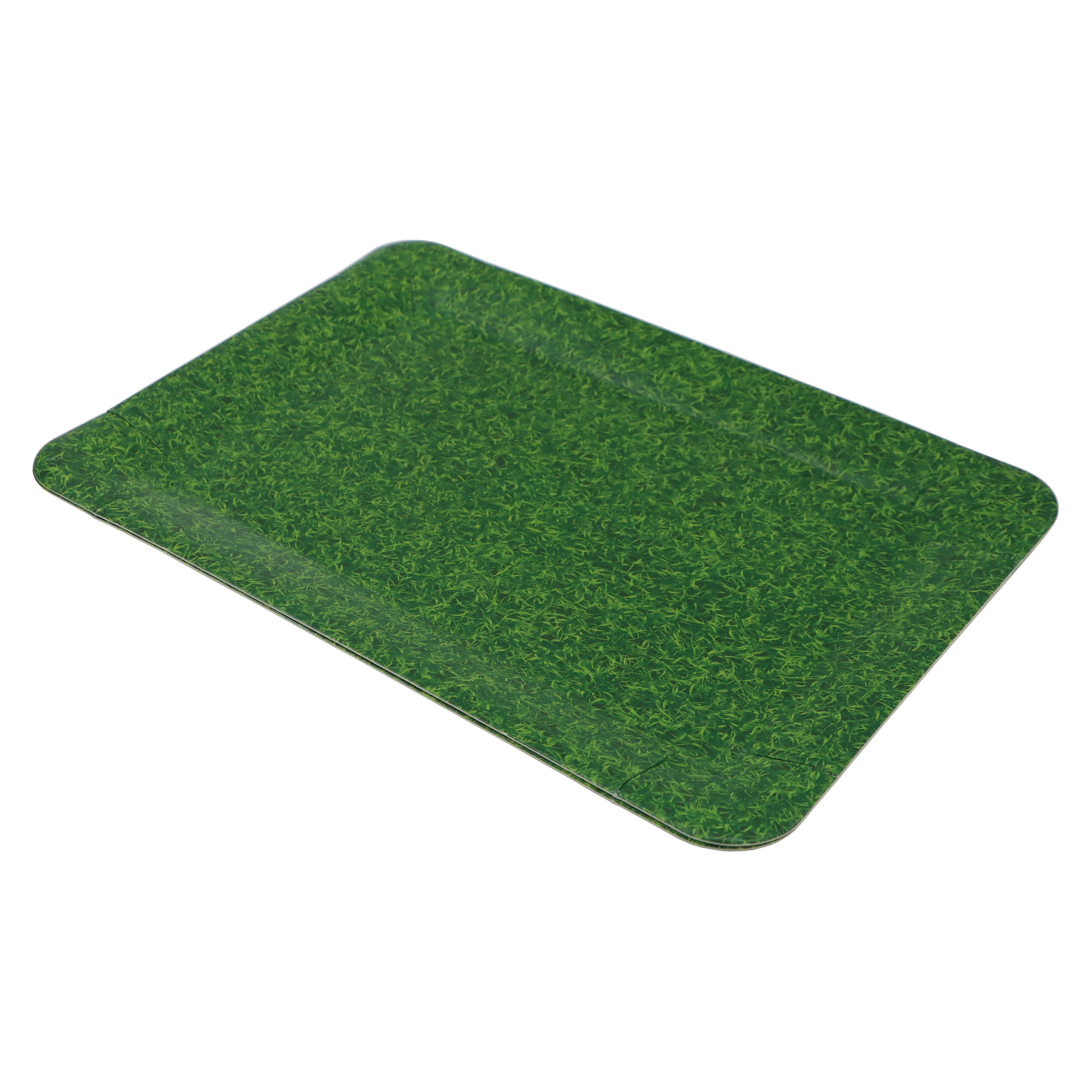 9&#x22; x 13&#x22; Grass Paper Trays, 2ct. by Celebrate It&#x2122;