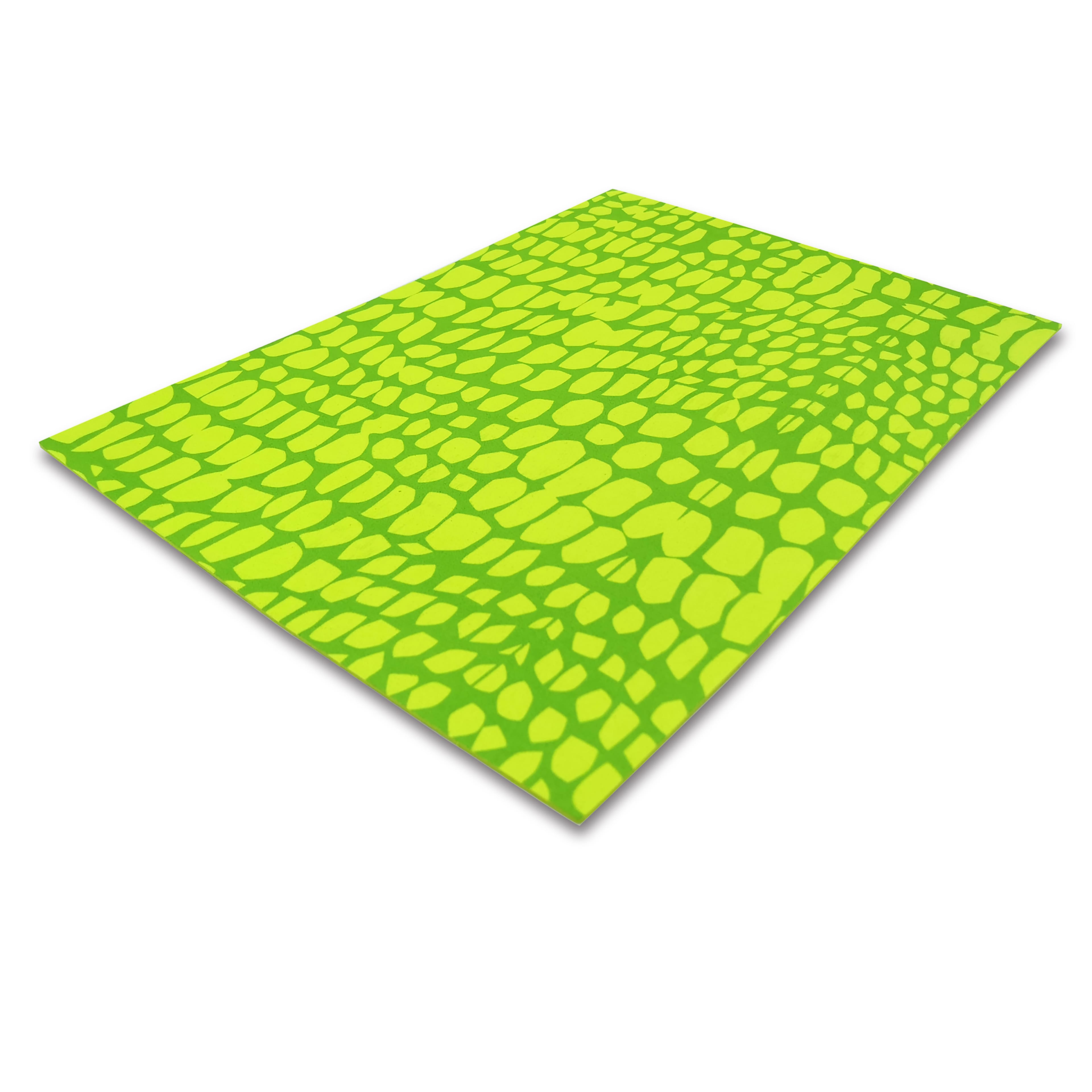 20 Pack: 9" x 12" Alligator Print Foam Sheet by Creatology™