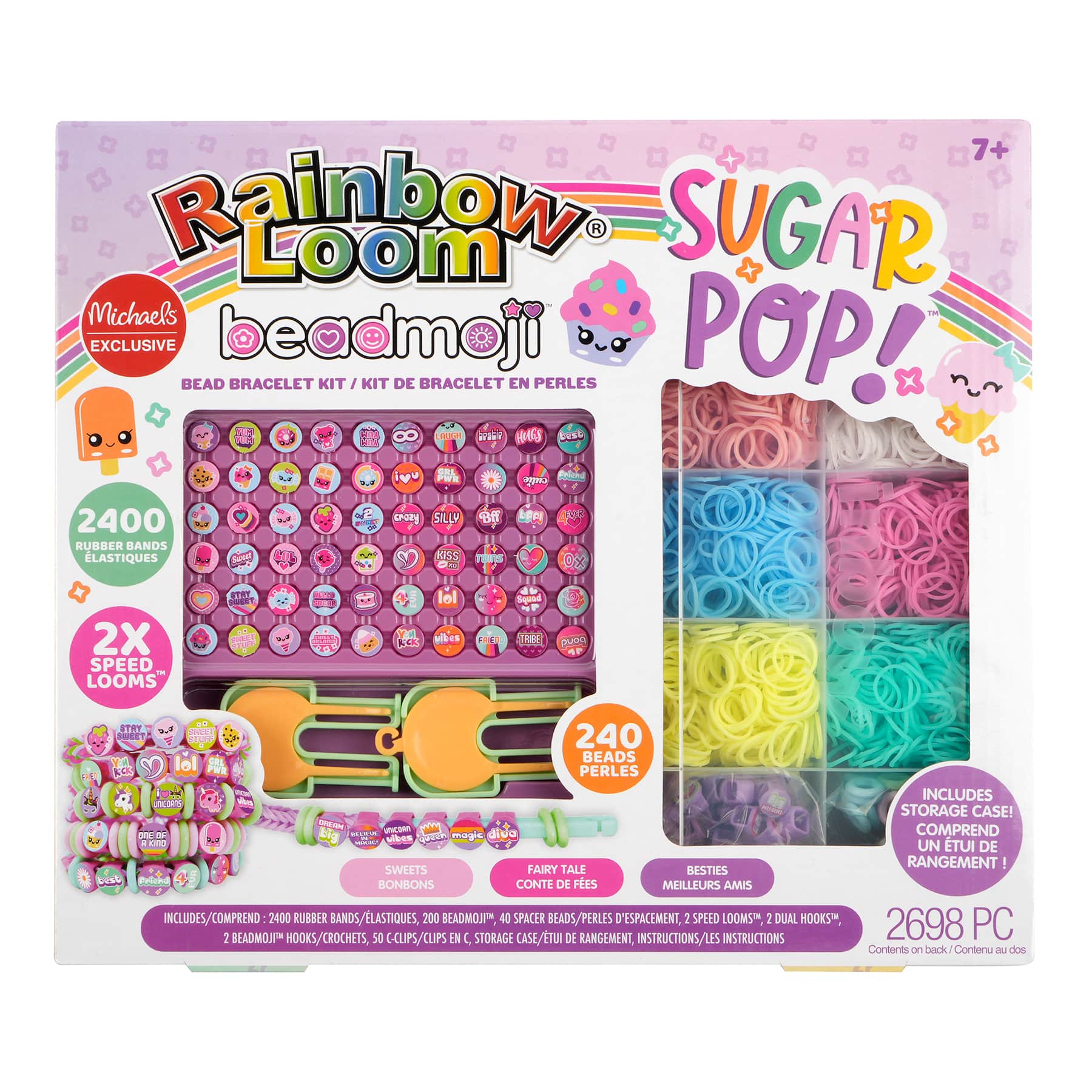 Rainbow Loom® Sugar Pop!™ Beadmoji Bracelet Kit