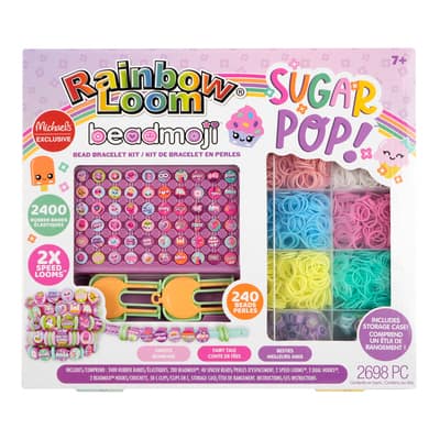 Rainbow Loom® Sugar Pop!™ Beadmoji Bracelet Kit | Michaels