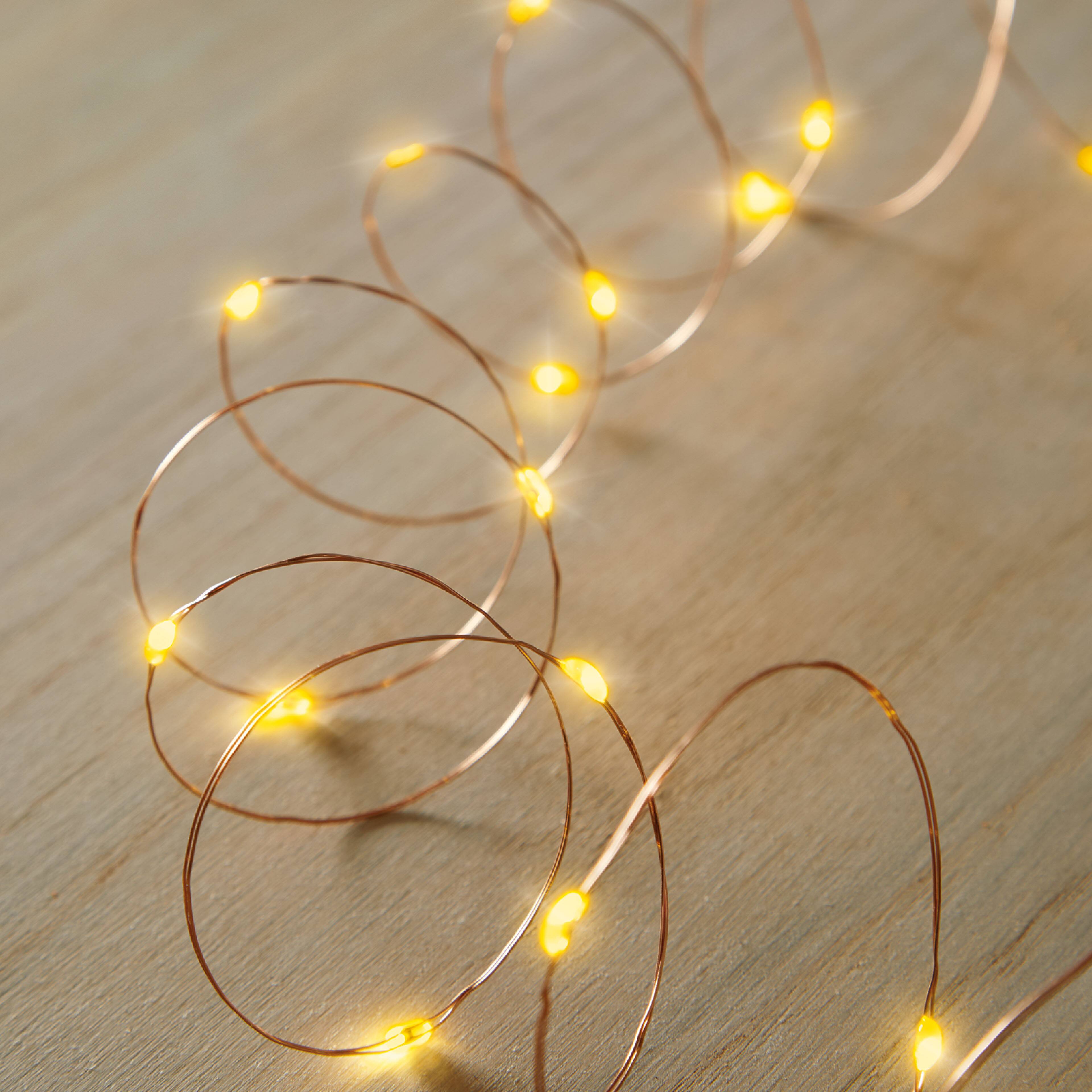 50ct. Amber LED String Lights by Ashland® | Michaels