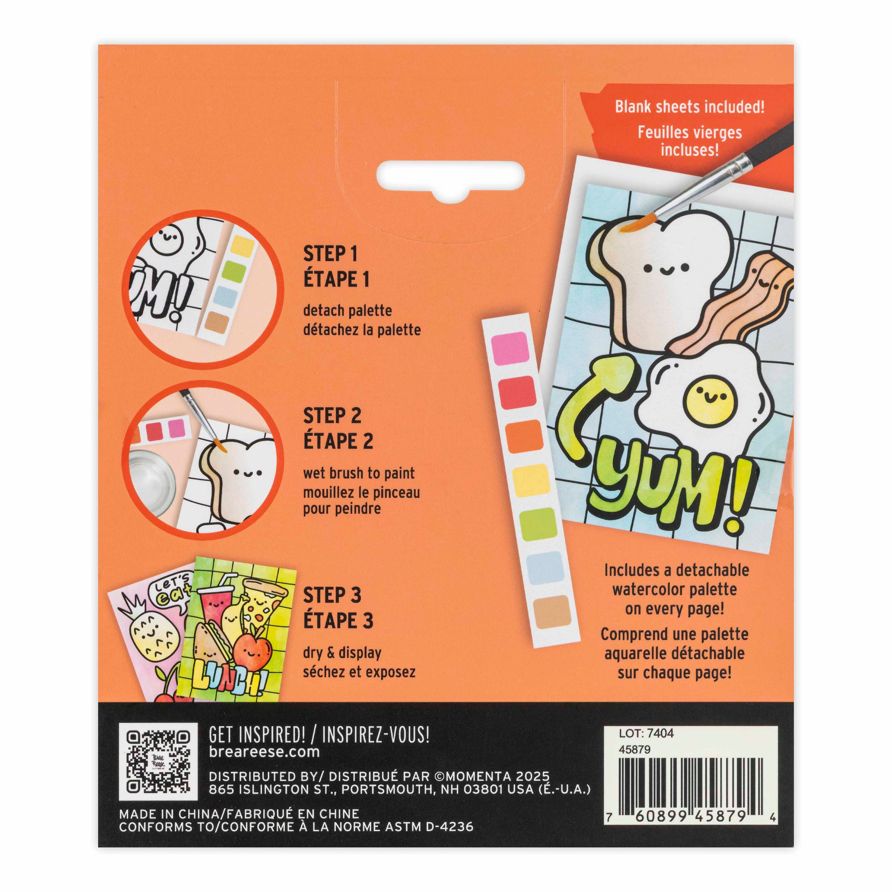 VIVID by Brea Reese&#xAE; Kawaii Watercolor Pad Kit
