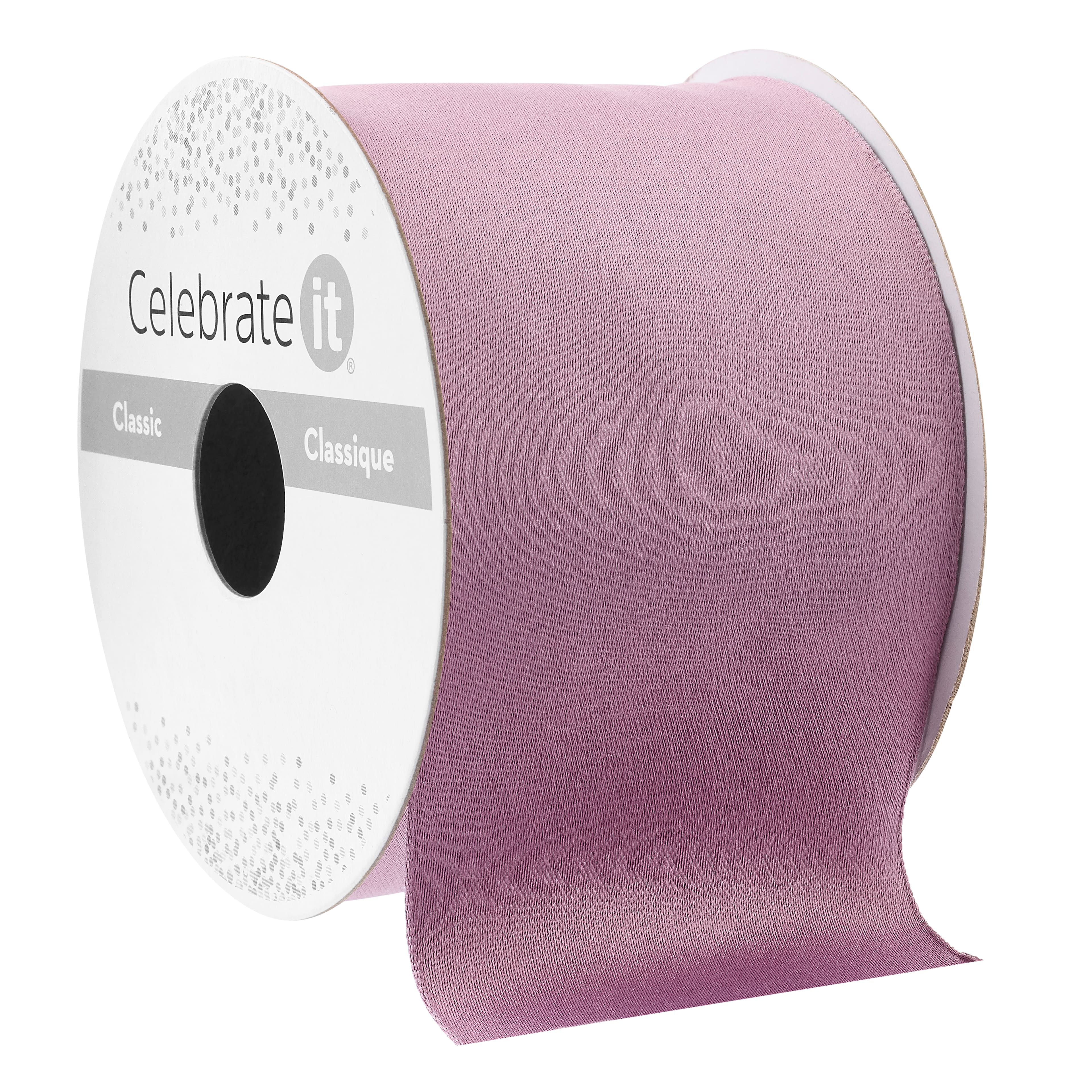 2.5&#x22; x 10yd. Satin Wired Ribbon by Celebrate It&#xAE; Classic