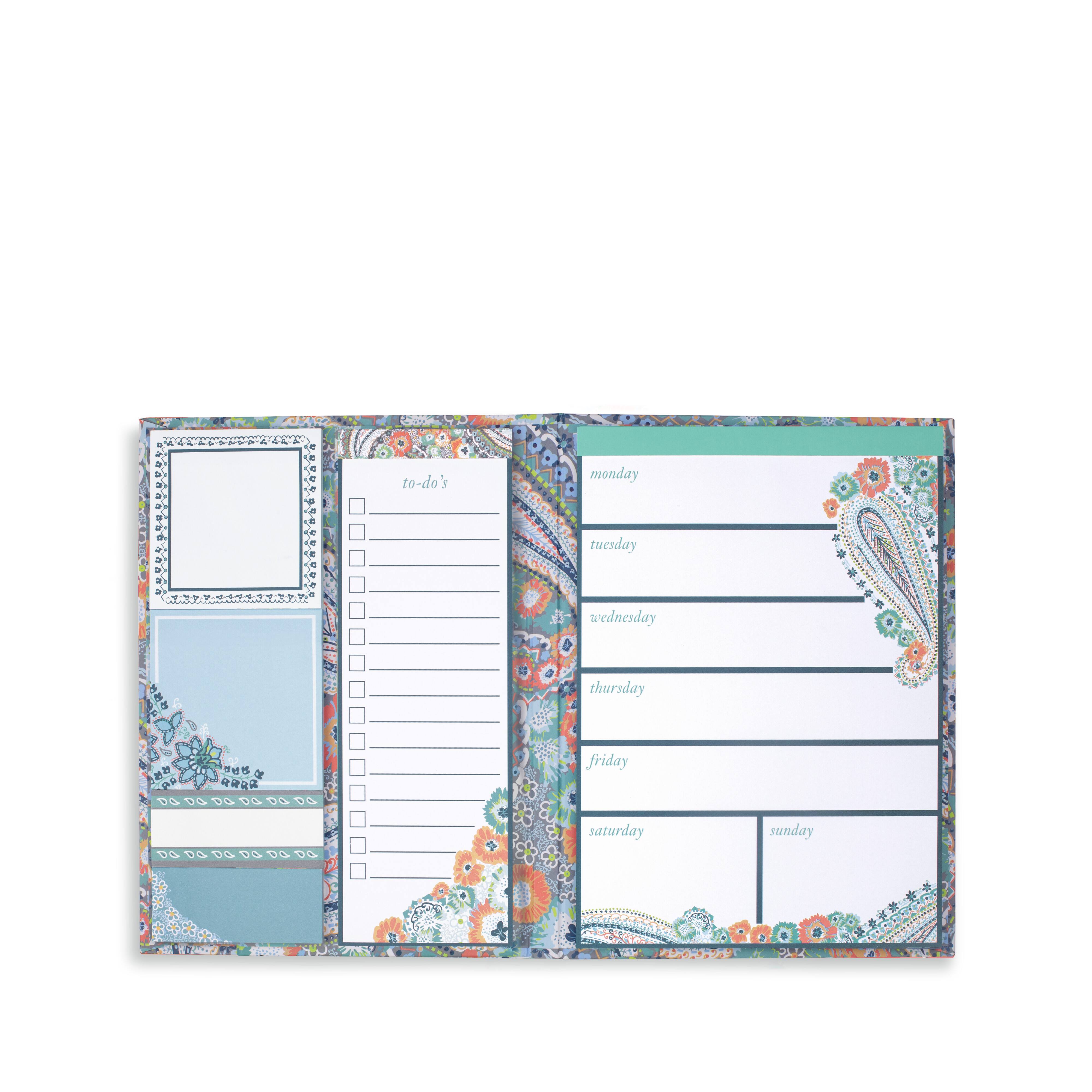 Vera Bradley® Citrus Paisley Weekly Folio