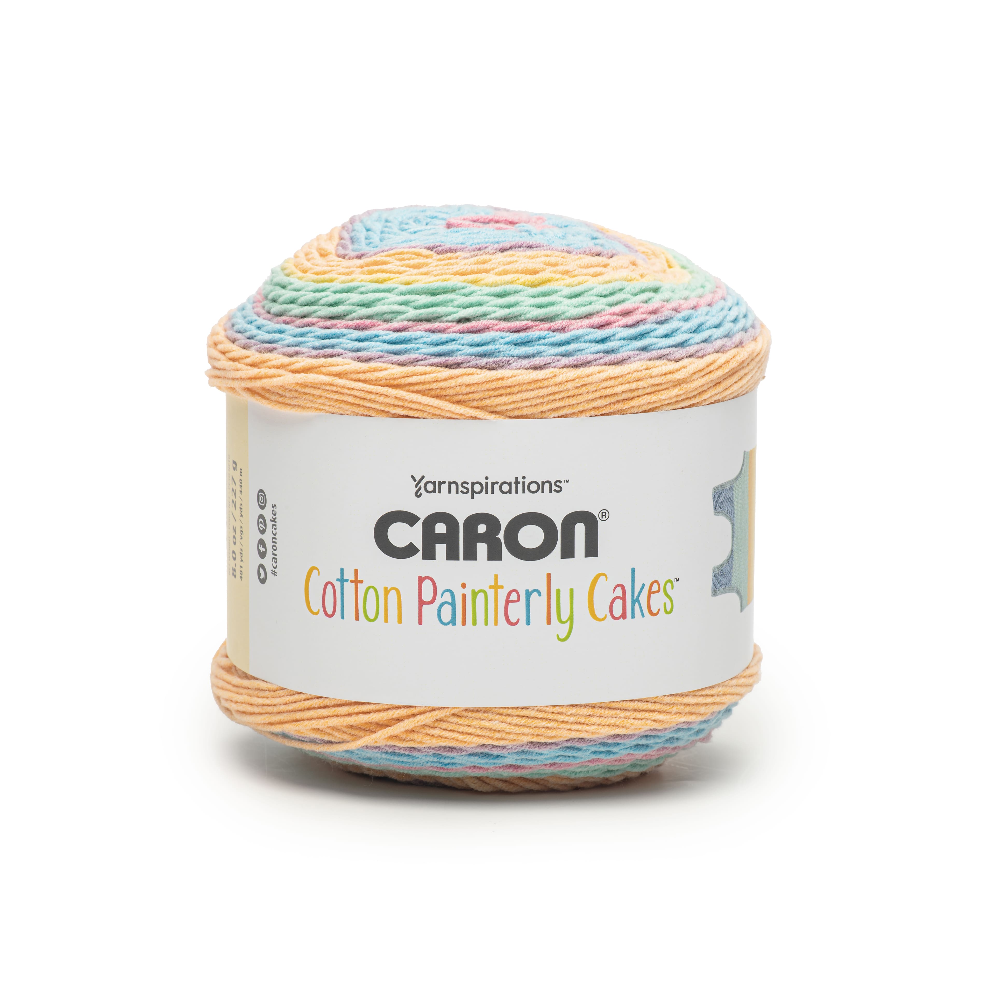 Caron&#xAE; Cotton Painterly Cakes&#x2122; Yarn