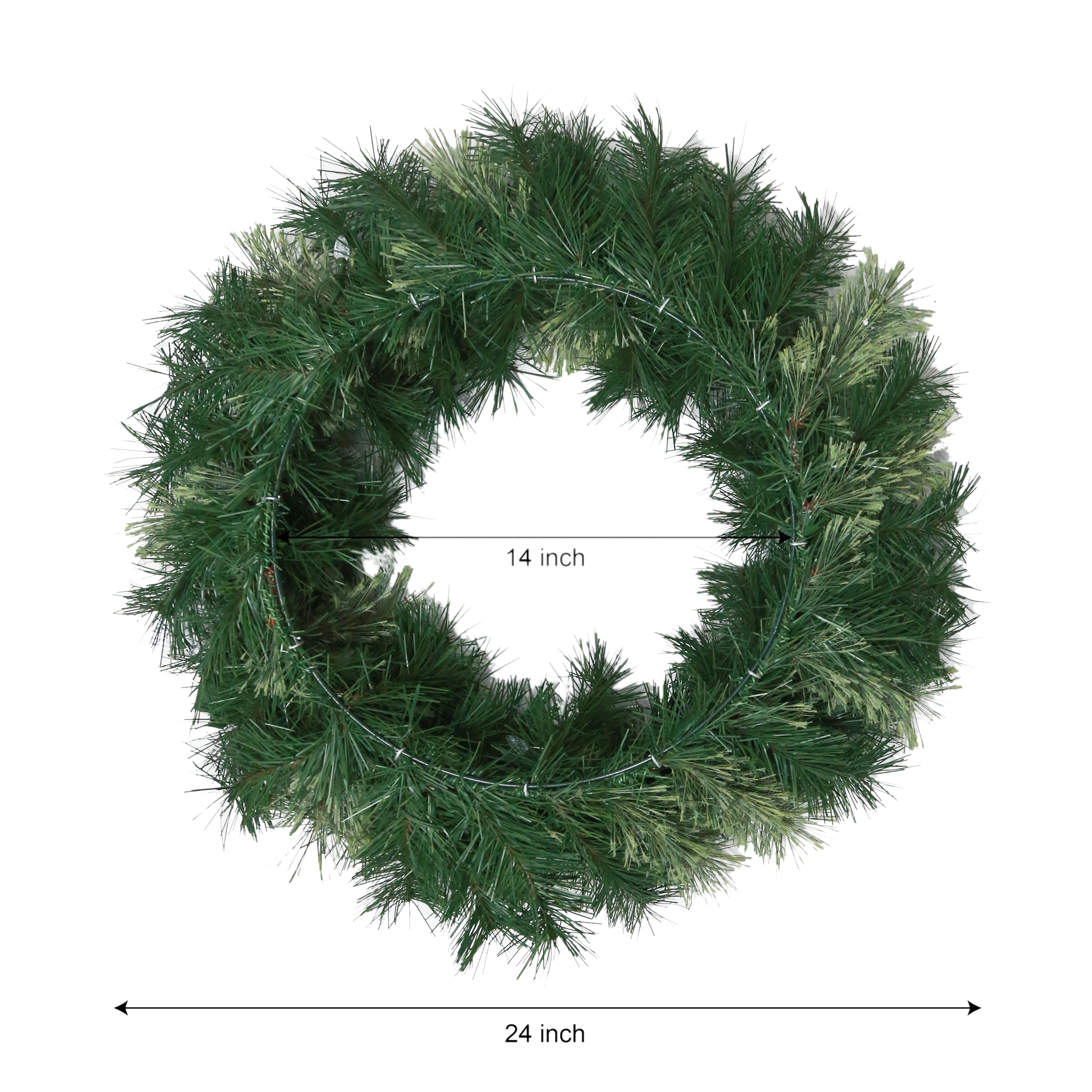 24&#x22; Pre-Lit Cashmere Wreath by Ashland&#xAE;