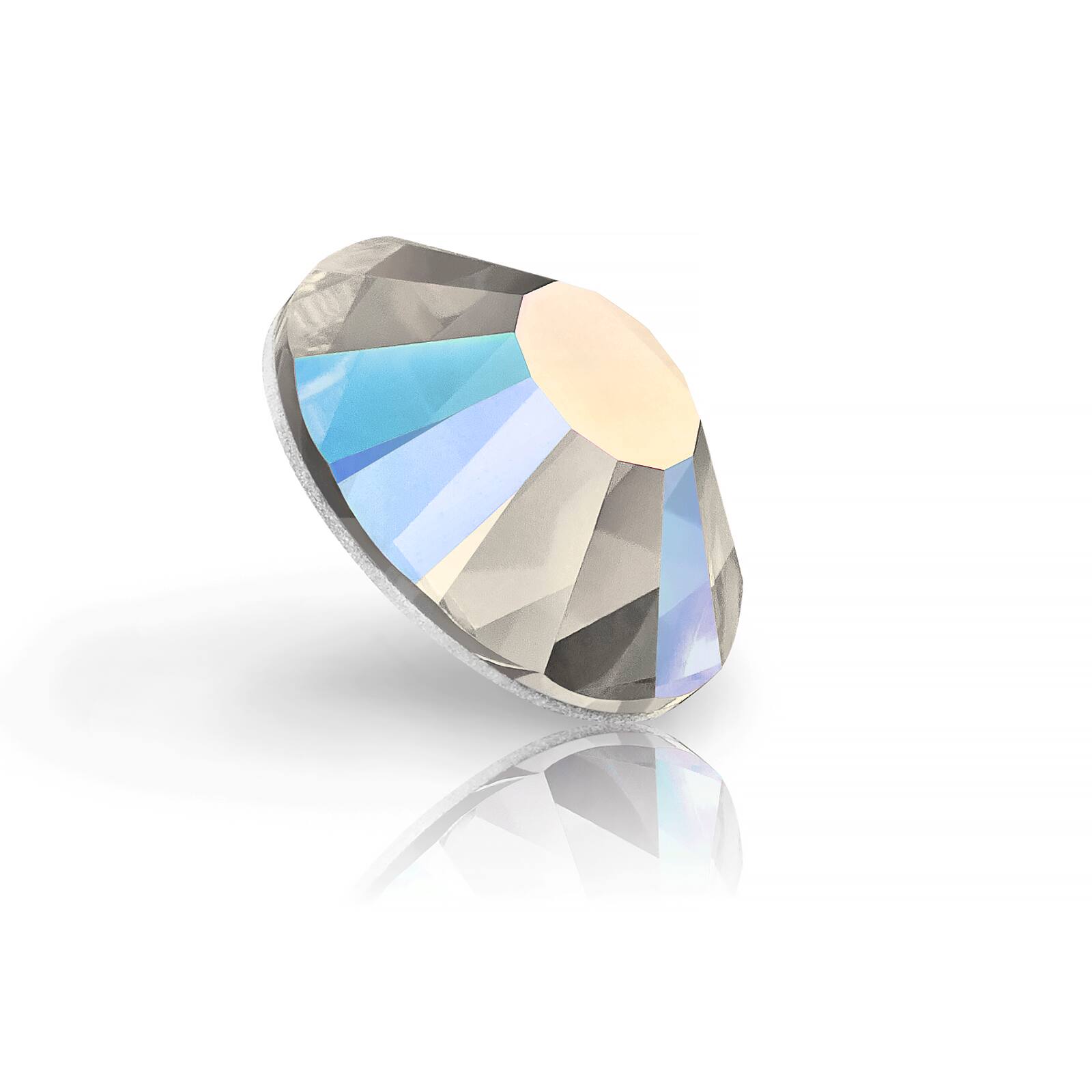 Preciosa MAXIMA SS16 Aurora Borealis Flatback Czech Crystals, 144ct.