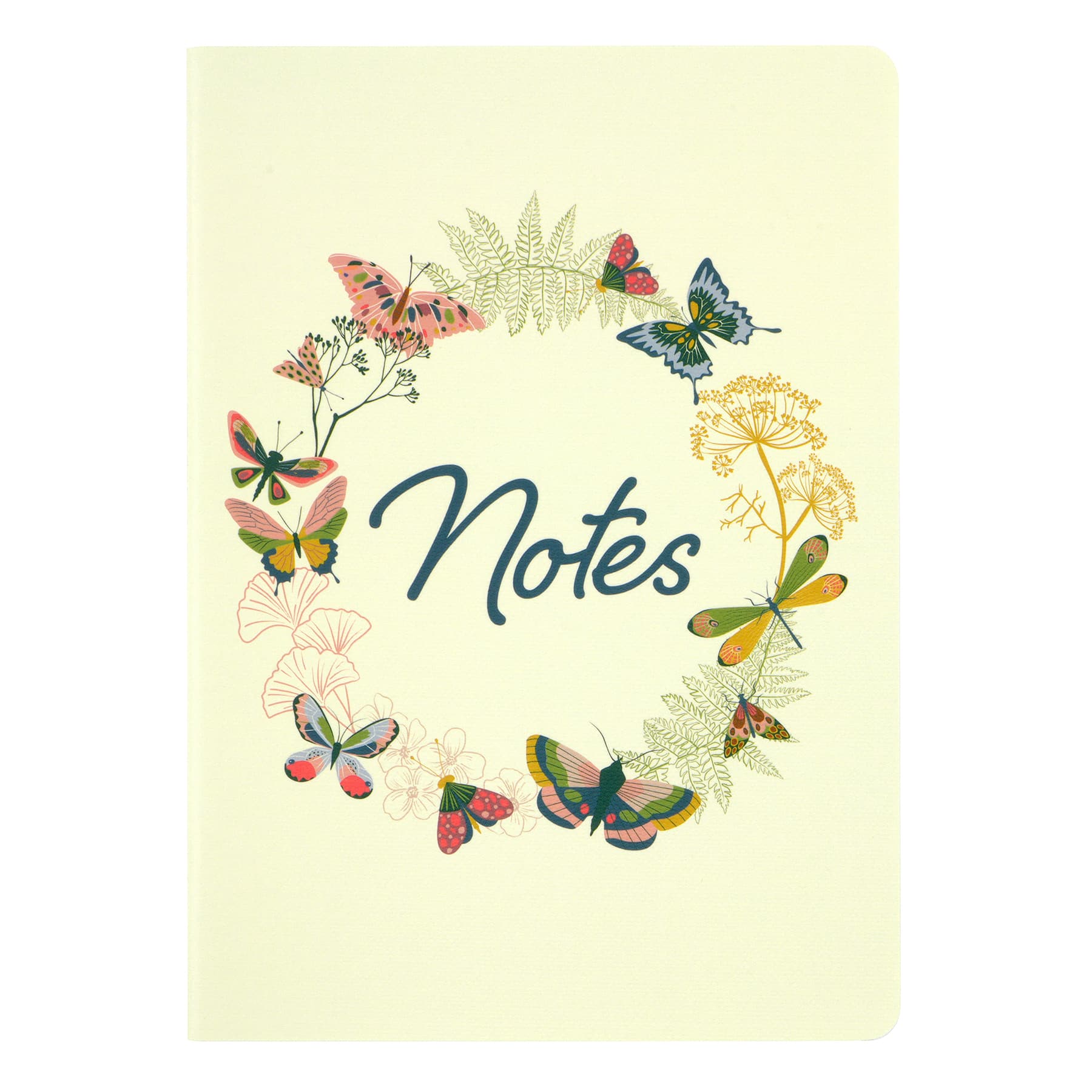 20 Pack: Butterfly Wreath Lined Journal by Recollections&#x2122;