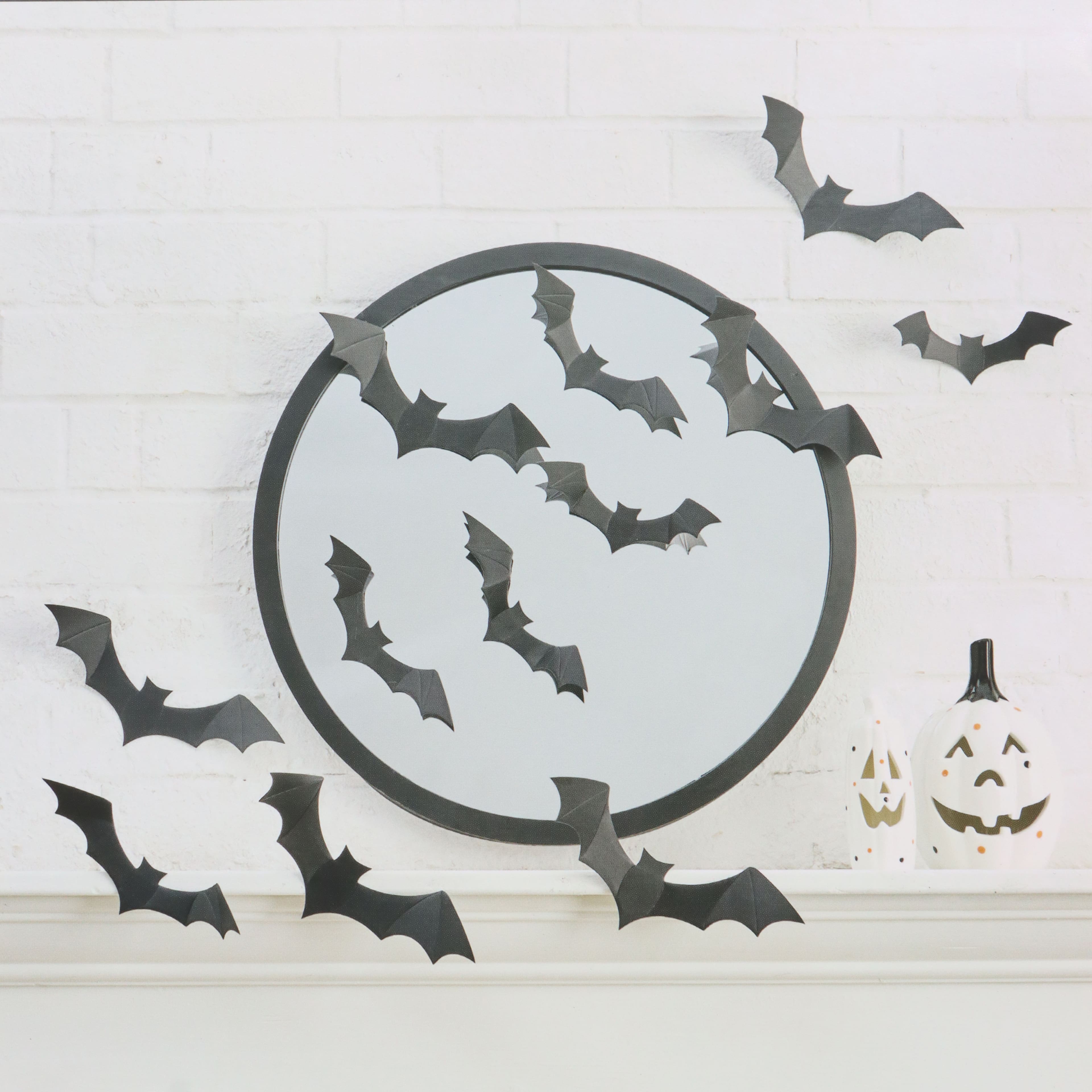 Black Paper Bats Décor, 12ct. by Celebrate It™