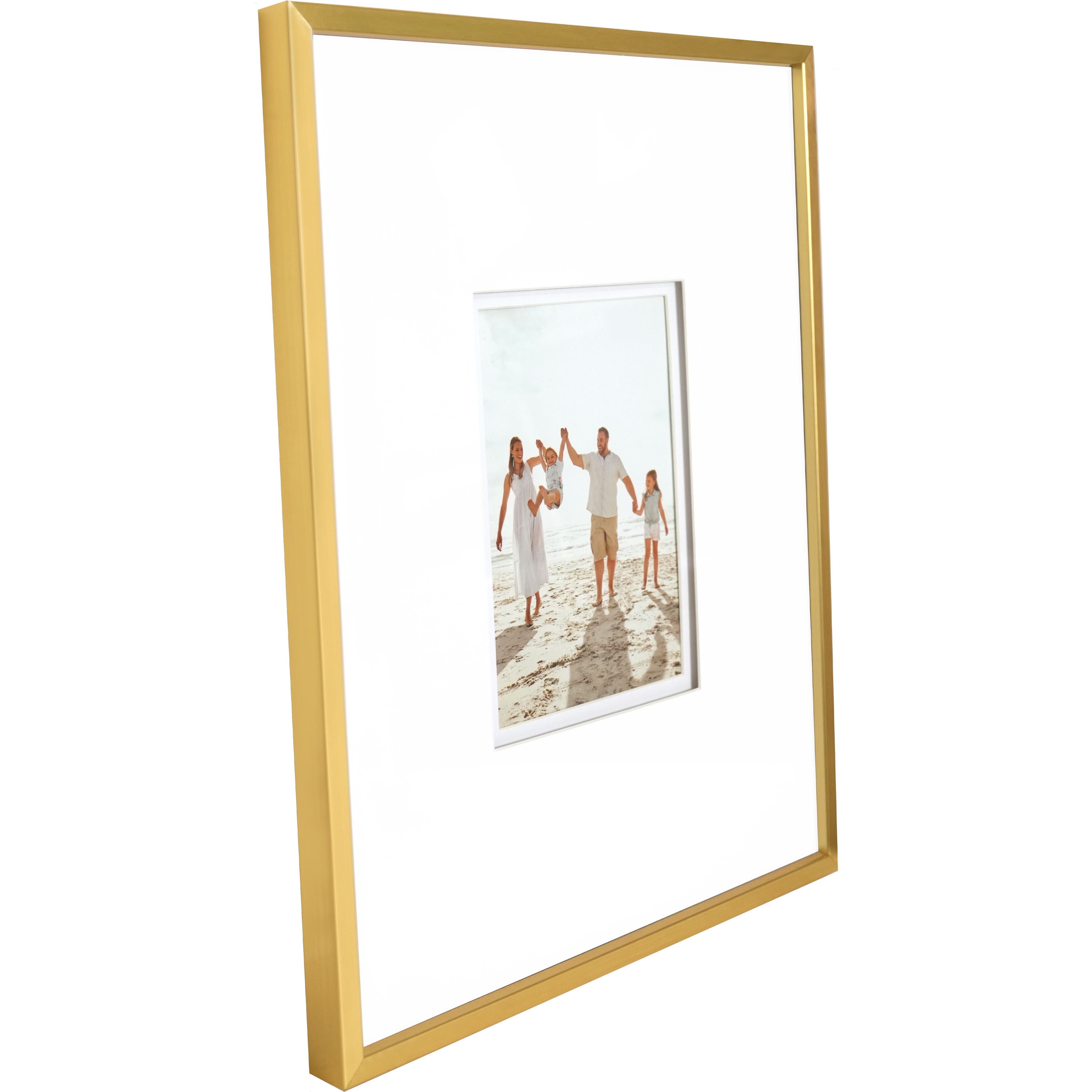 Gallery&#x2122; Gold Frame with Mat by Studio D&#xE9;cor&#xAE;