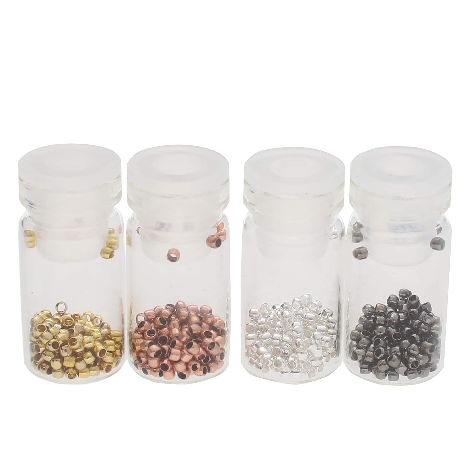The Beadsmith® Assorted Crimp Beads, 1.3mm