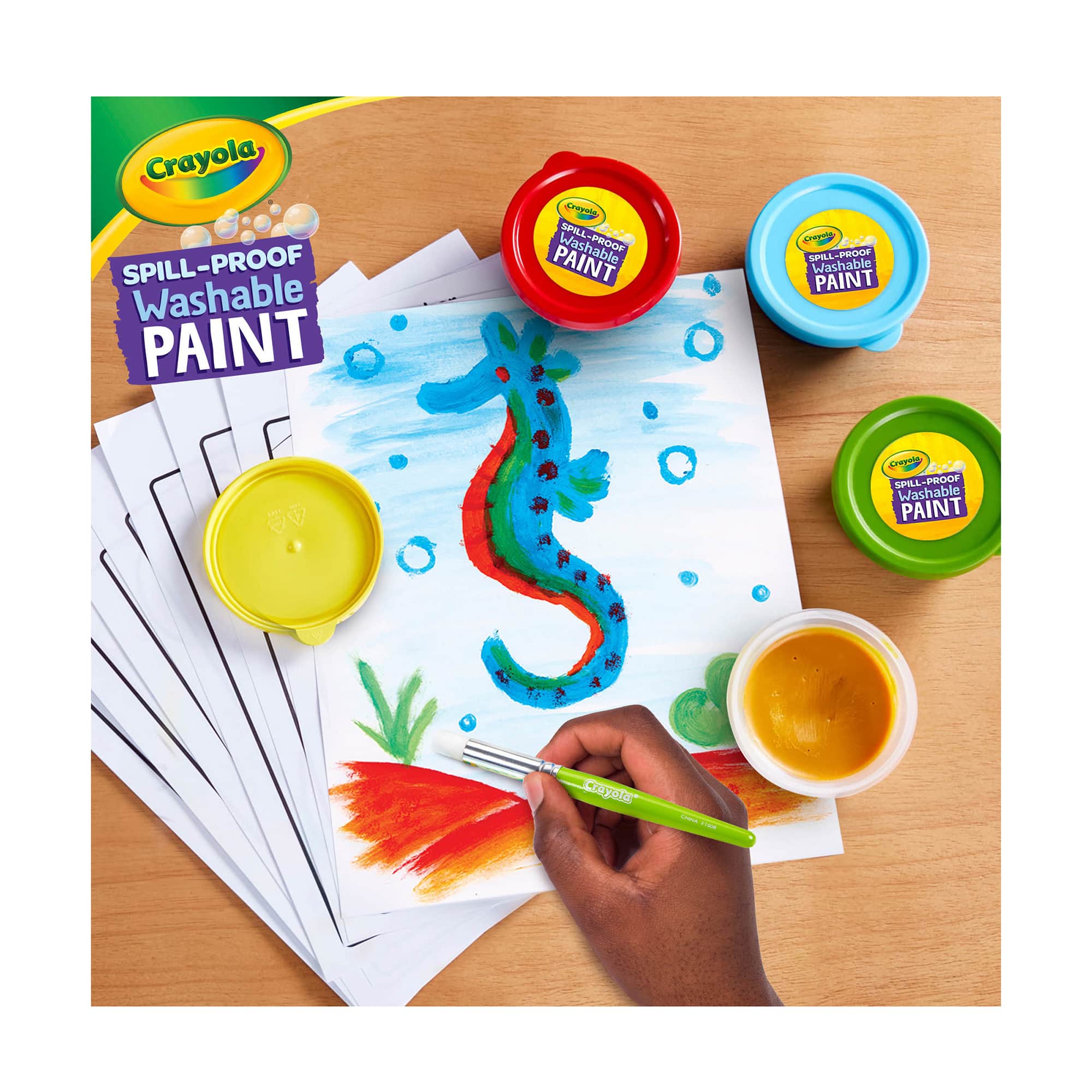 Crayola&#xAE; Spill-Proof Washable Paint Kit