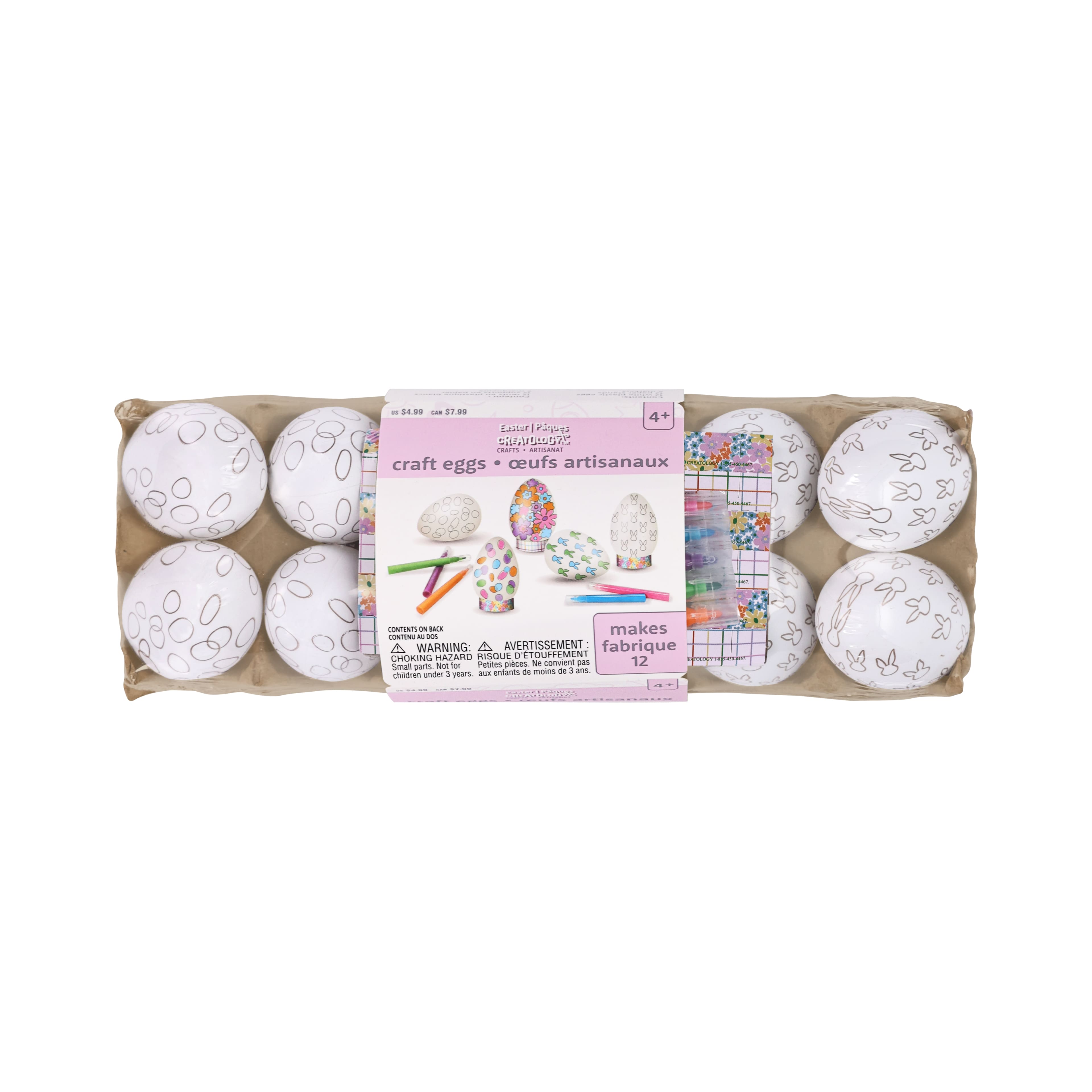 Easter Printed Craft Egg Kit by Creatology™