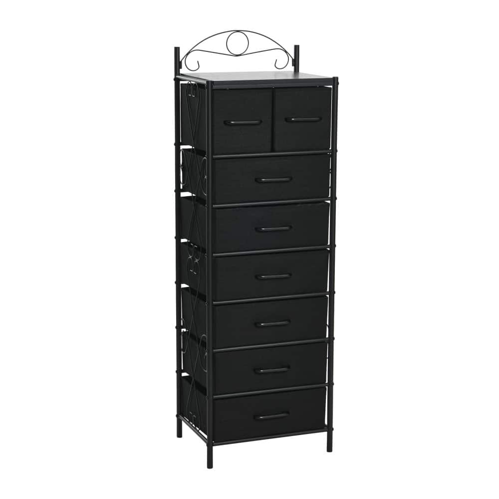 Household Essentials Victoria 54" 8-Drawer Narrow Dresser