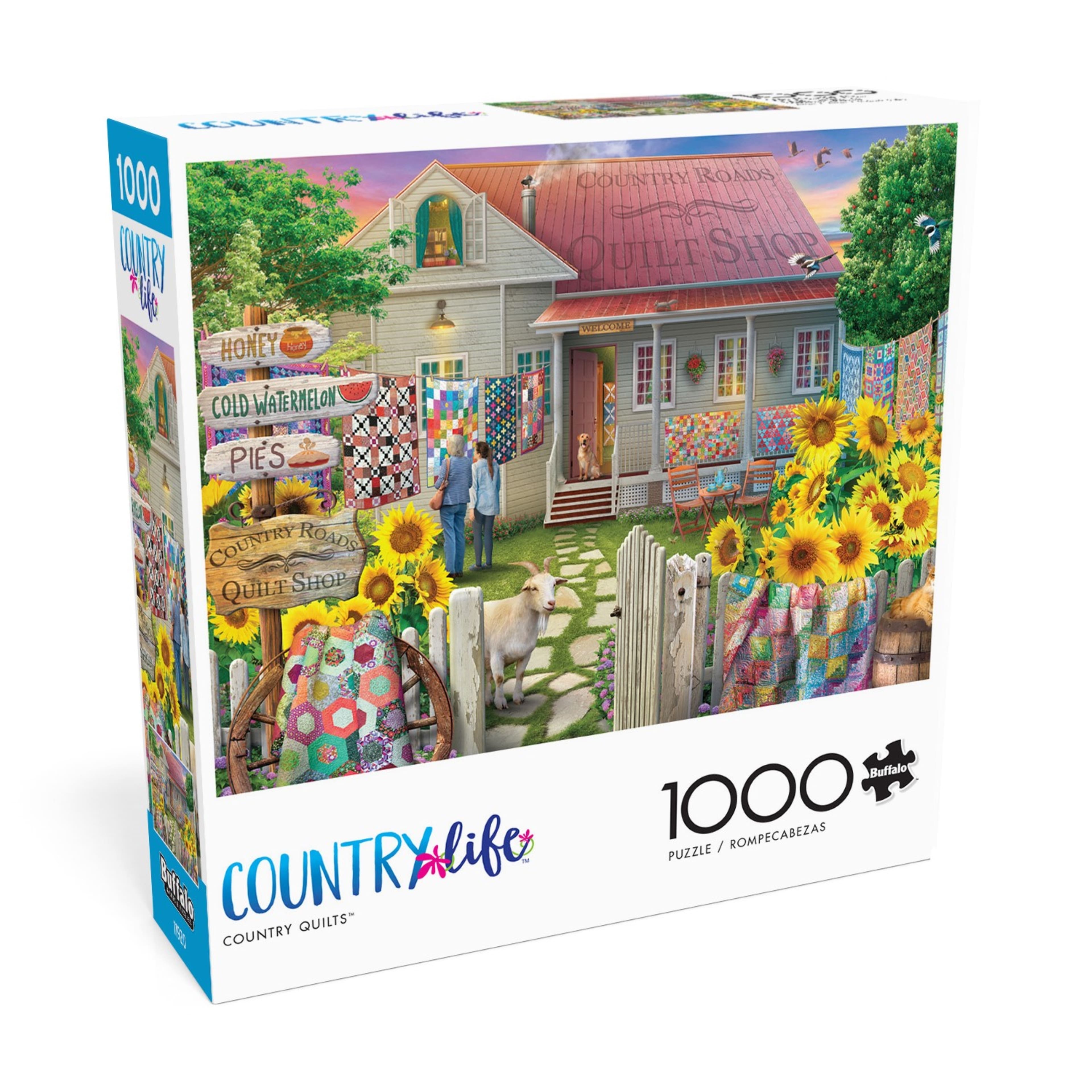 Assorted Country Life 1,000 Piece Puzzle