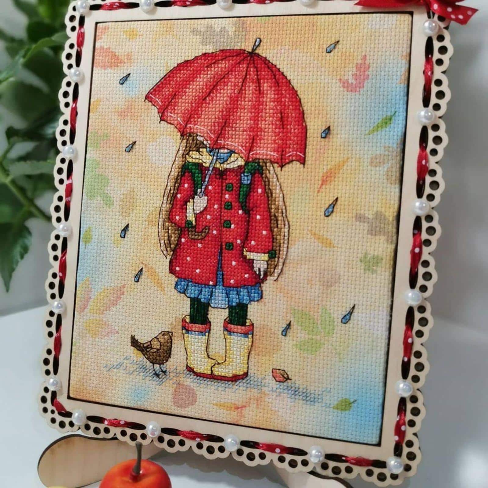 Mp Studia Autumn Walk Cross Stitch Kit