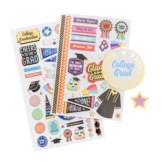 College Graduate Sticker Flip Pack by Recollections™ | Michaels