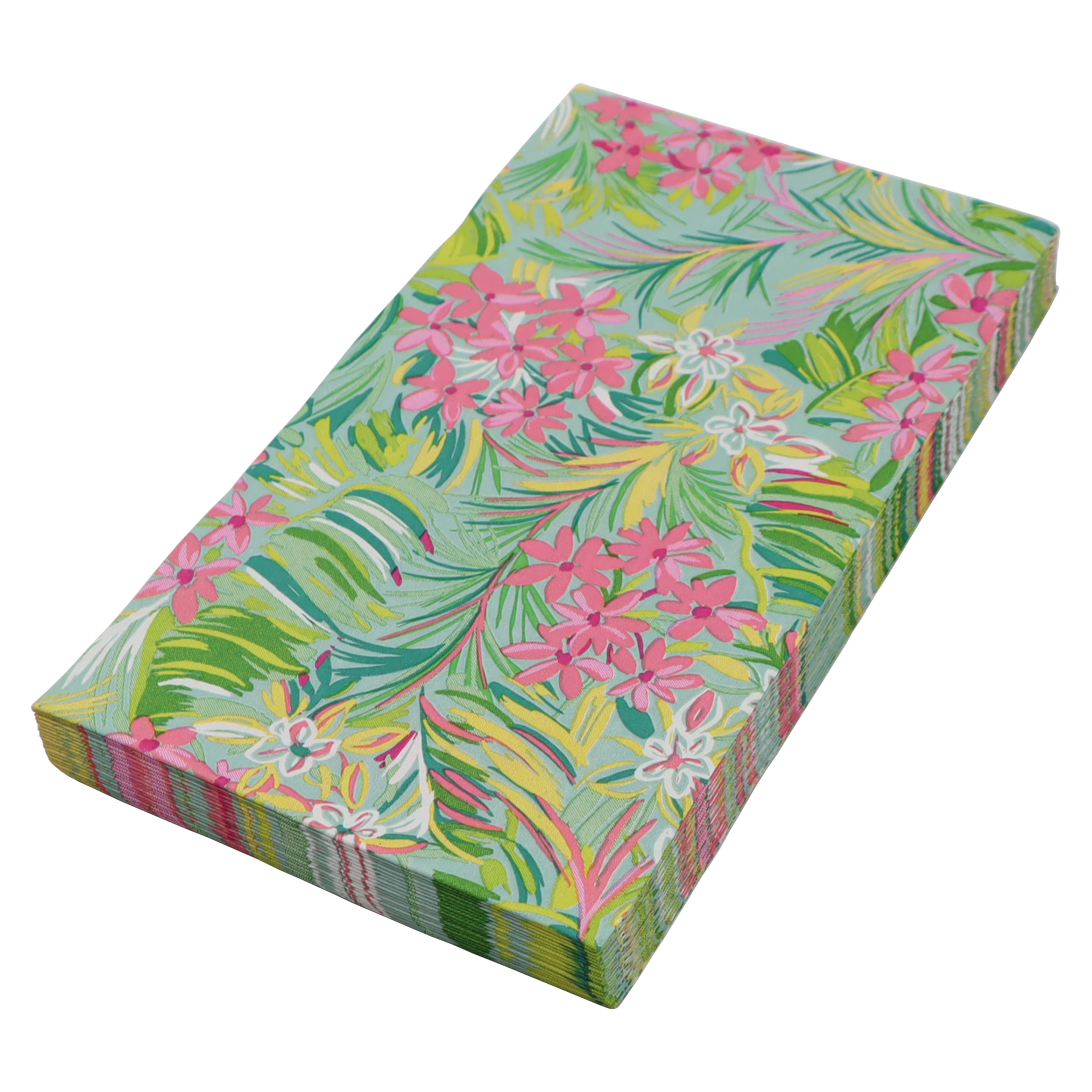Tropical Floral on Blue Paper Guest Napkins, 20ct. by Ashland&#xAE;