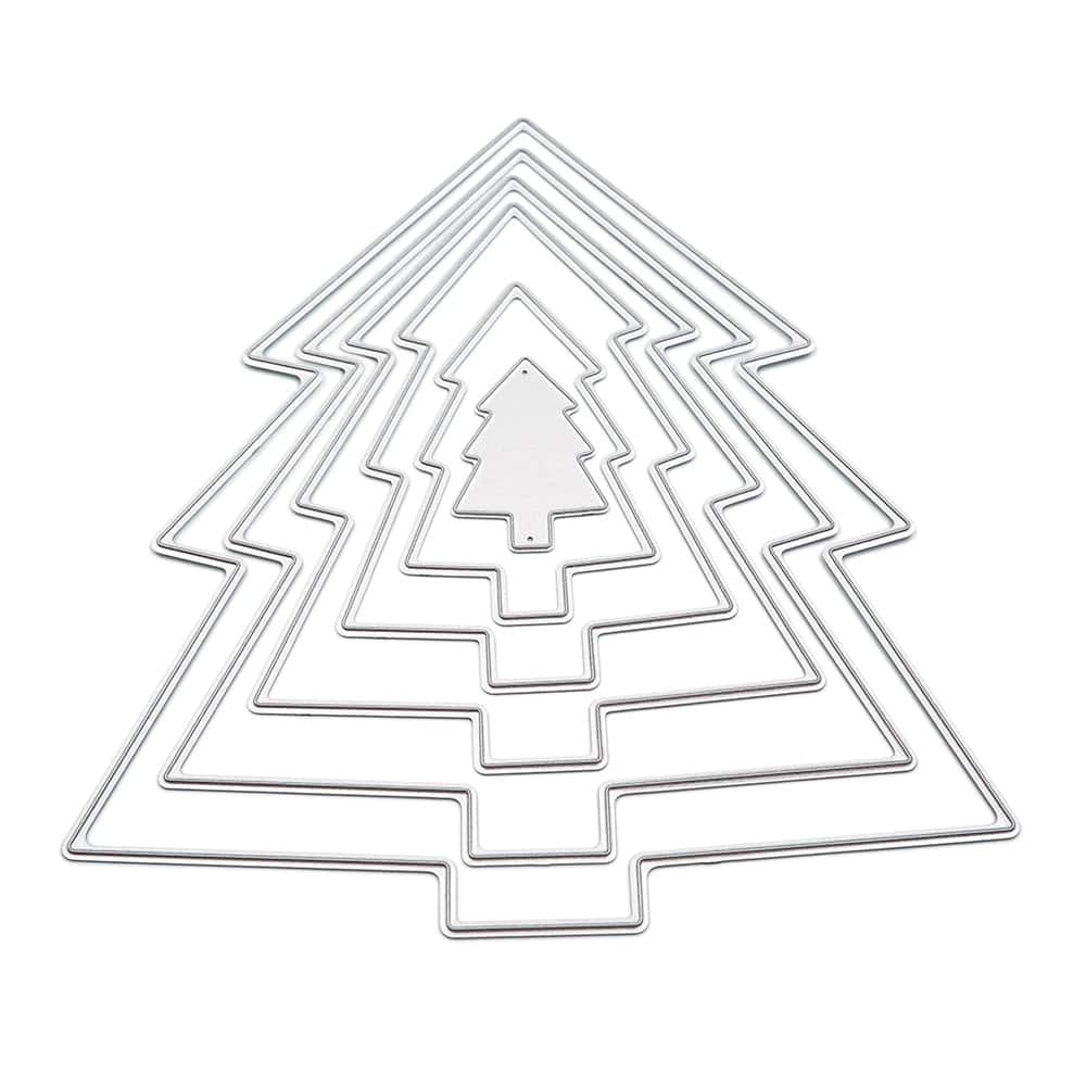 Christmas Tree Cutting Die Set by Recollections&#x2122;