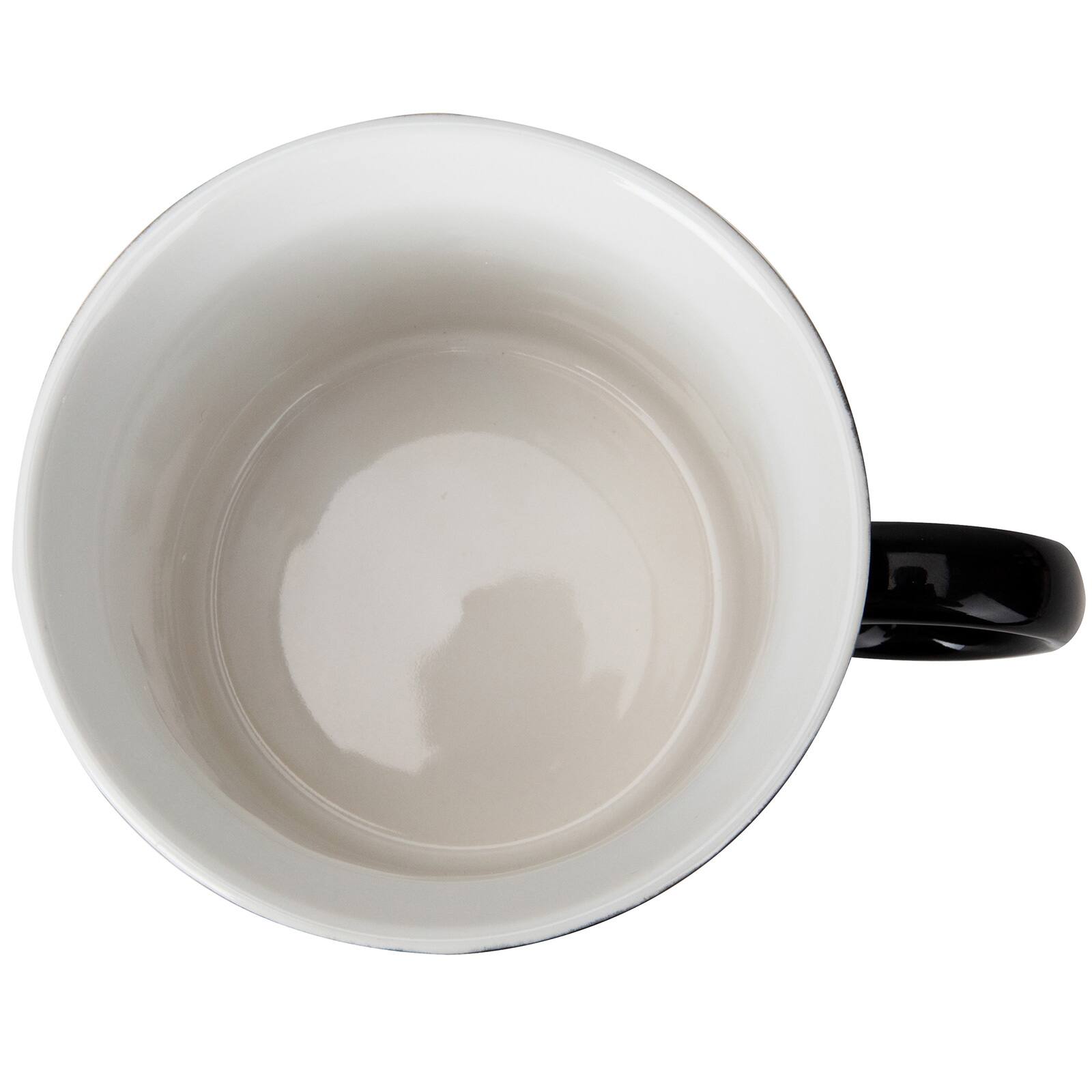 Mind Reader Vented Soup Ceramic Stoneware Mug With Lid