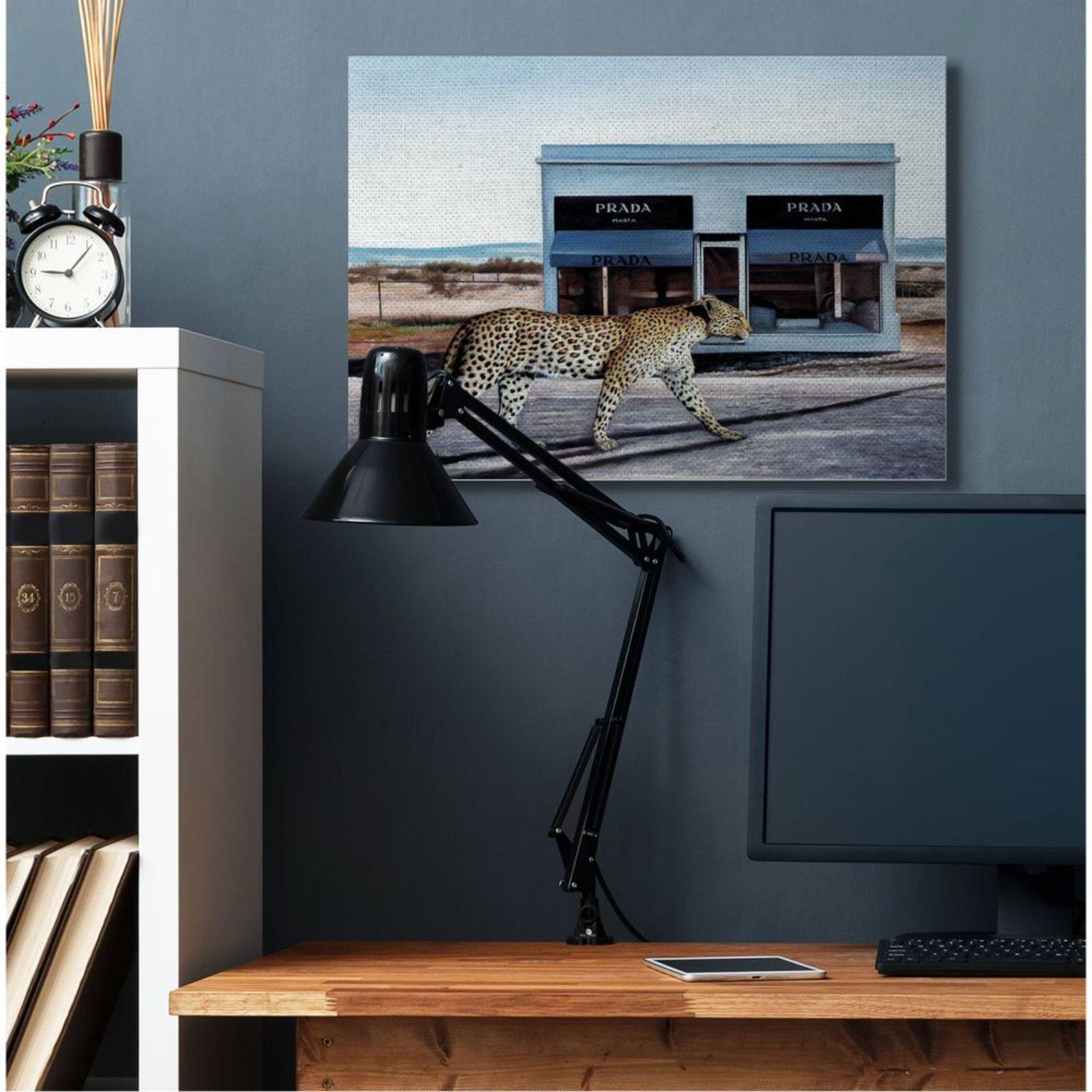 Stupell Industries Fashion Store Cheetah Canvas Wall Art