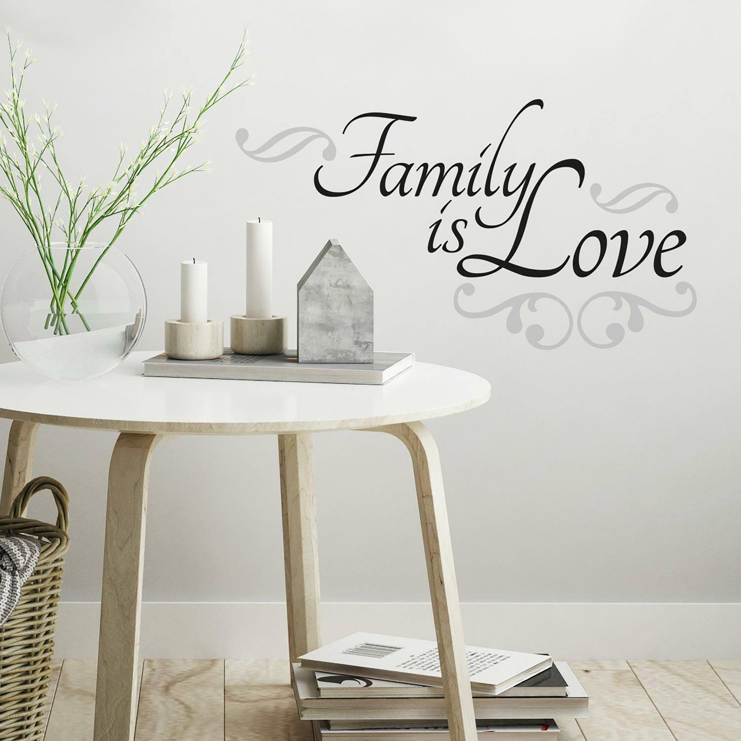 RoomMates Family Is Love Peel &#x26; Stick Wall Decals