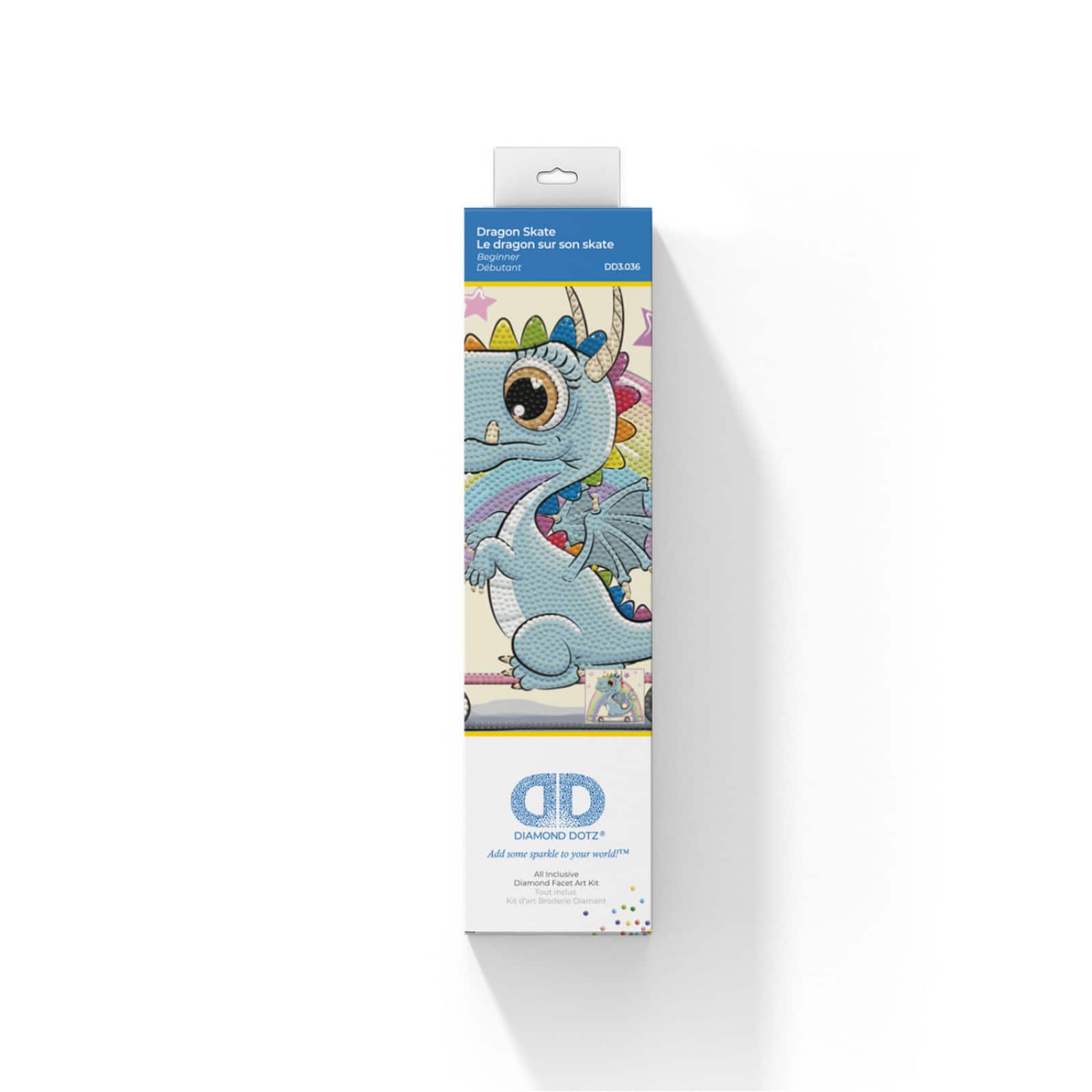 Diamond Dotz® Beginner Dragon Skate Diamond Painting Kit