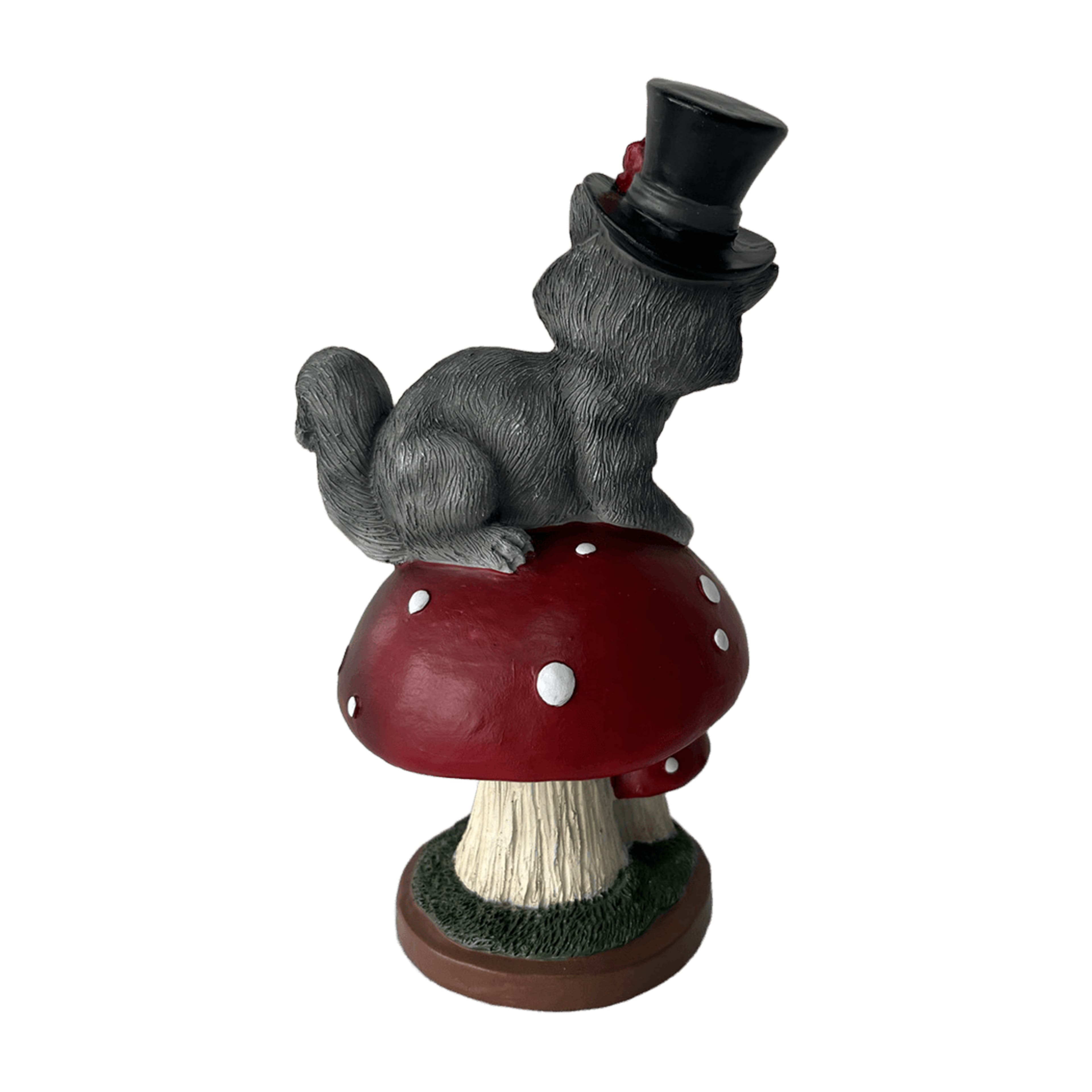 8.5&#x22; Cat on Mushroom Tabletop D&#xE9;cor by Ashland&#xAE;
