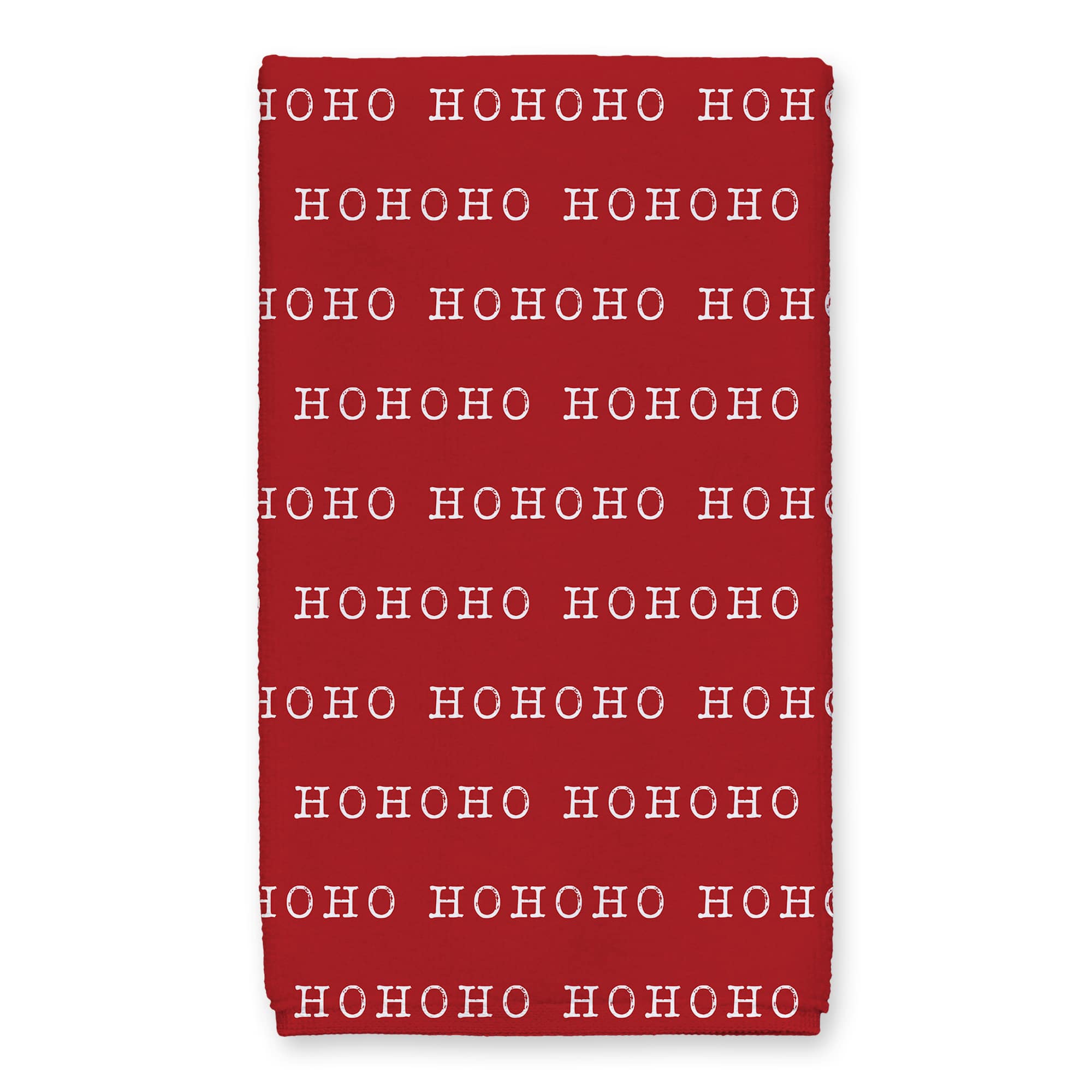 This Houbelieves Santa Hohoho Tea Towels - Set of 2