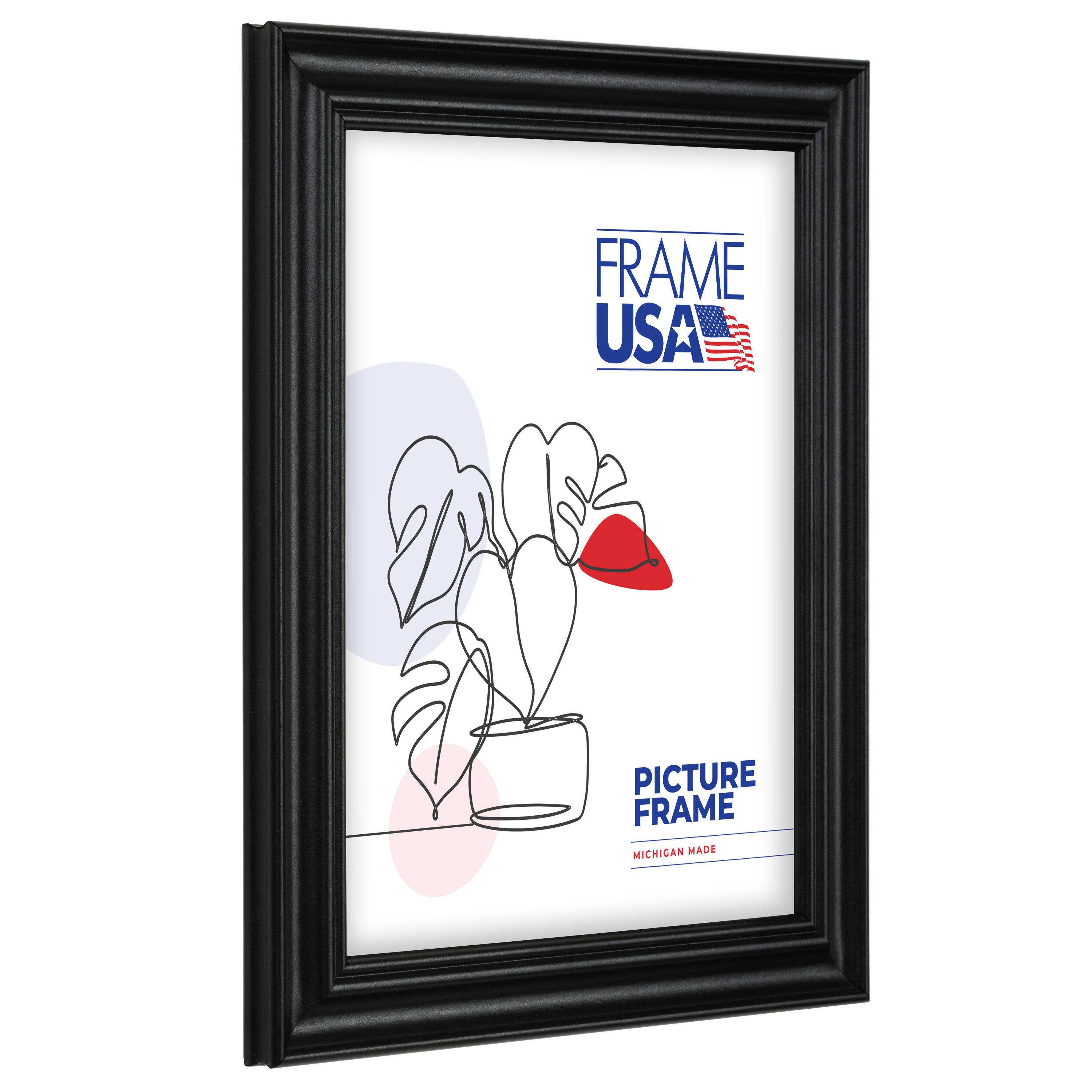 Frame USA Value Added Black Single Image Picture Frame