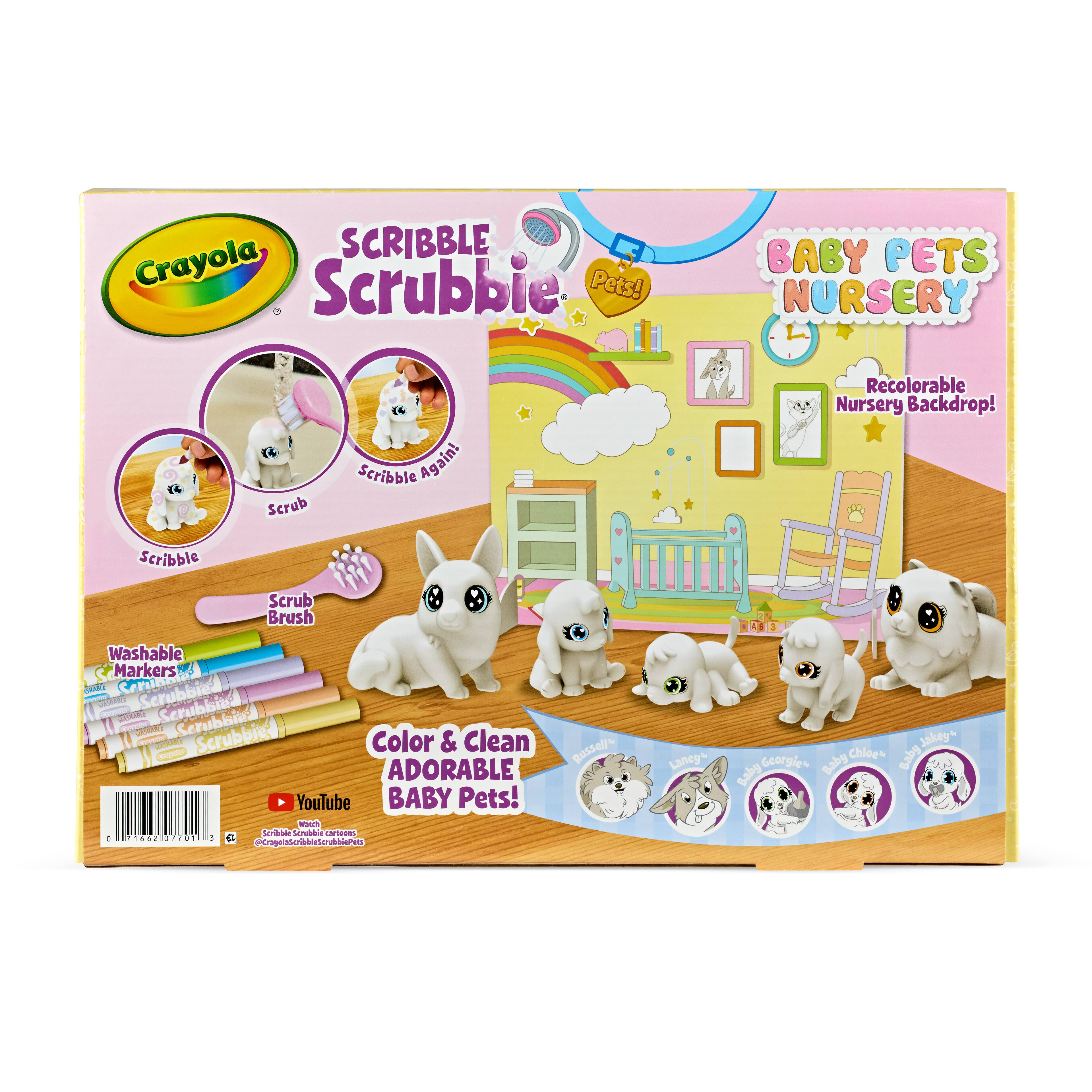 Crayola&#xAE; Scribble Scrubbie Baby Pets Nursery
