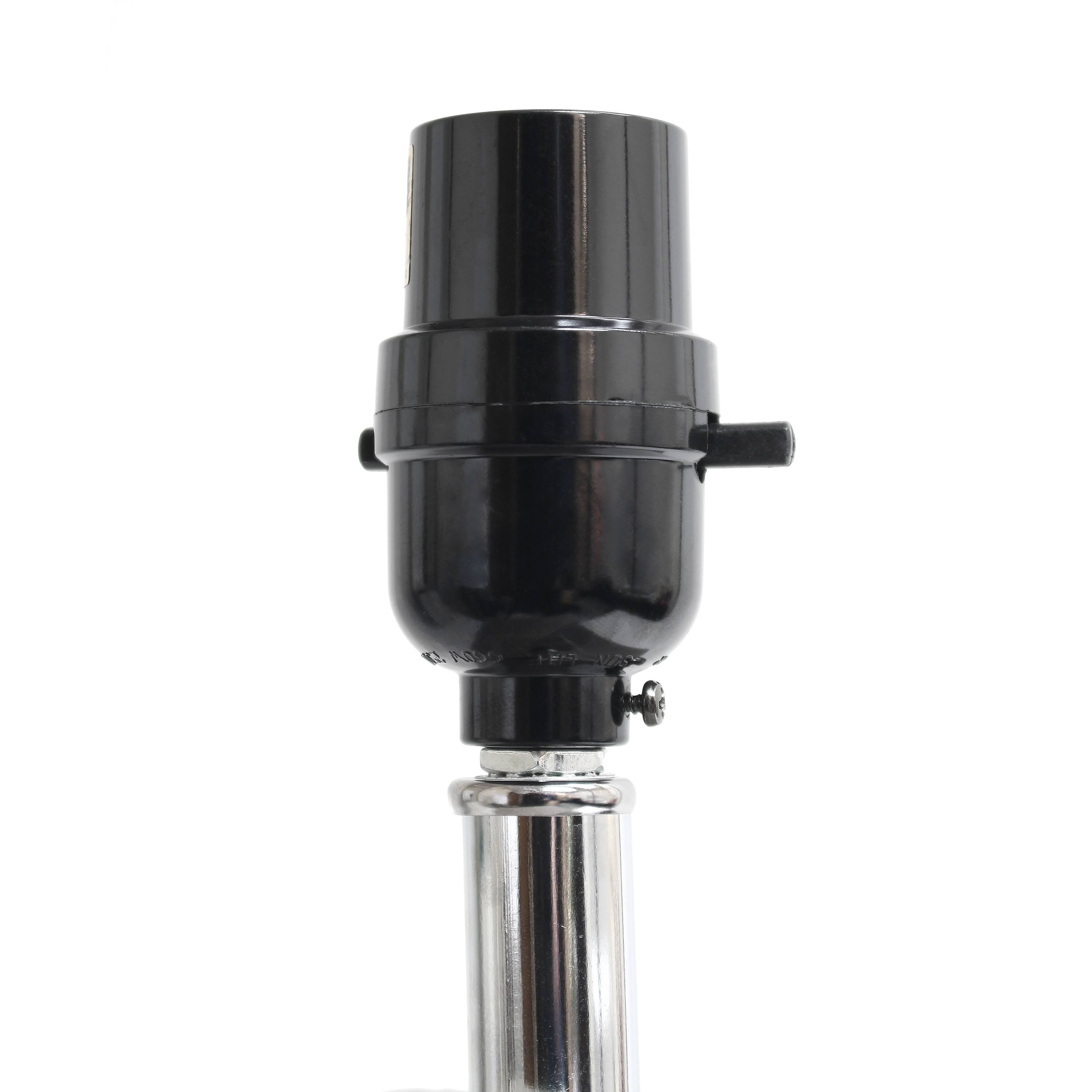 Lalia Home Lexington 21" Leather Home Décor Table Lamp