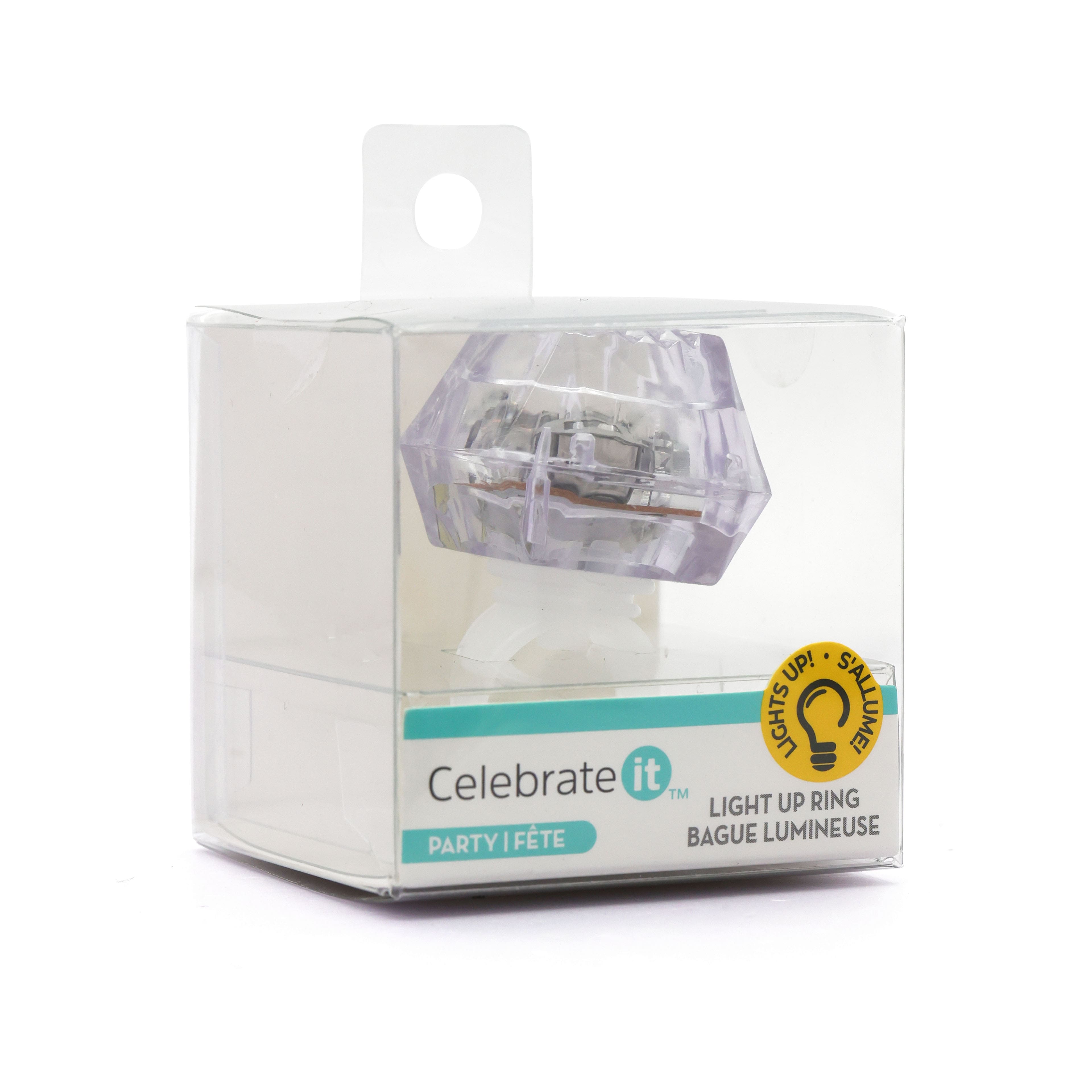 2&#x22; Purple Light-Up Ring by Celebrate It&#x2122;