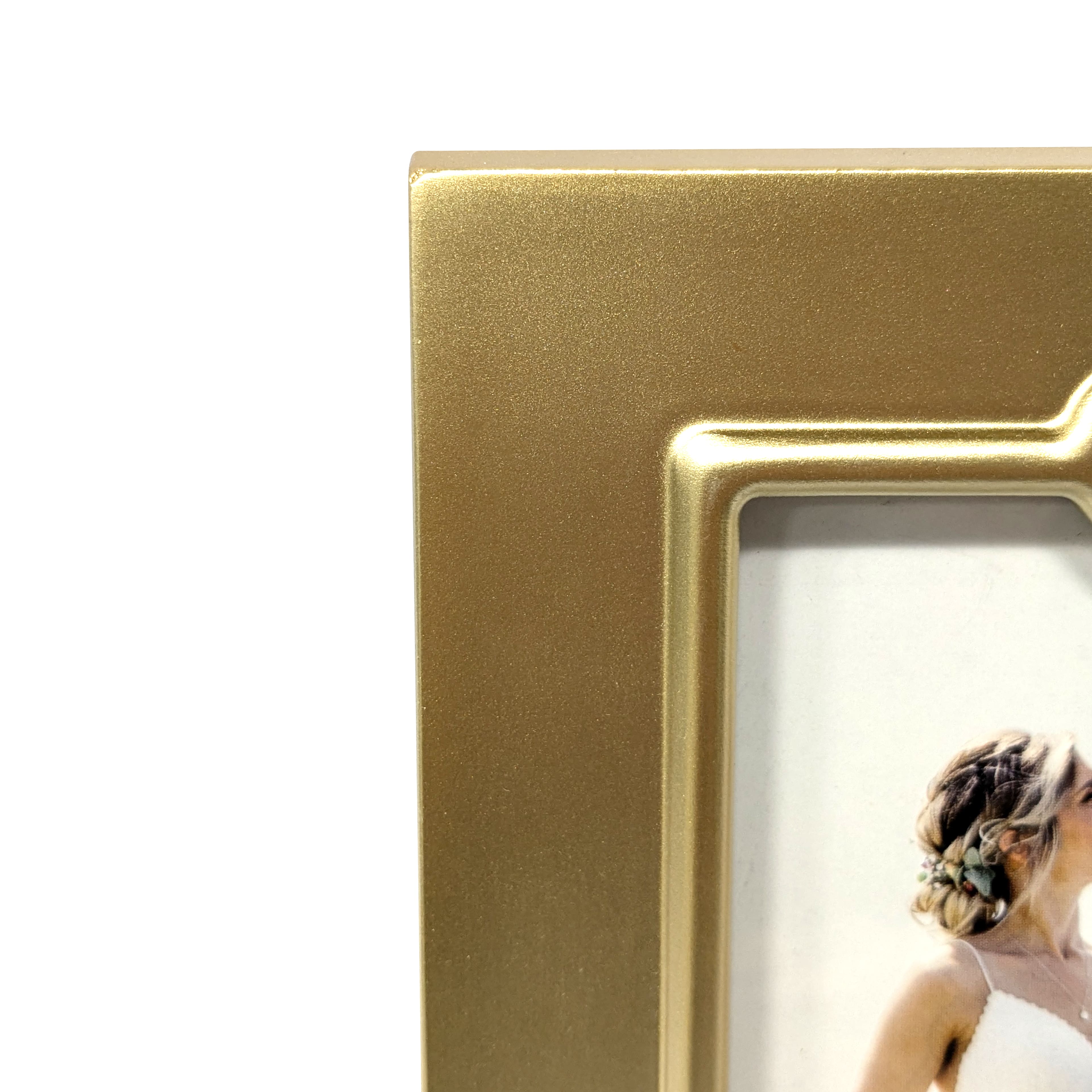 6 Pack: Expressions&#x2122; Gold Frame with Heart Icon by Studio D&#xE9;cor&#xAE;